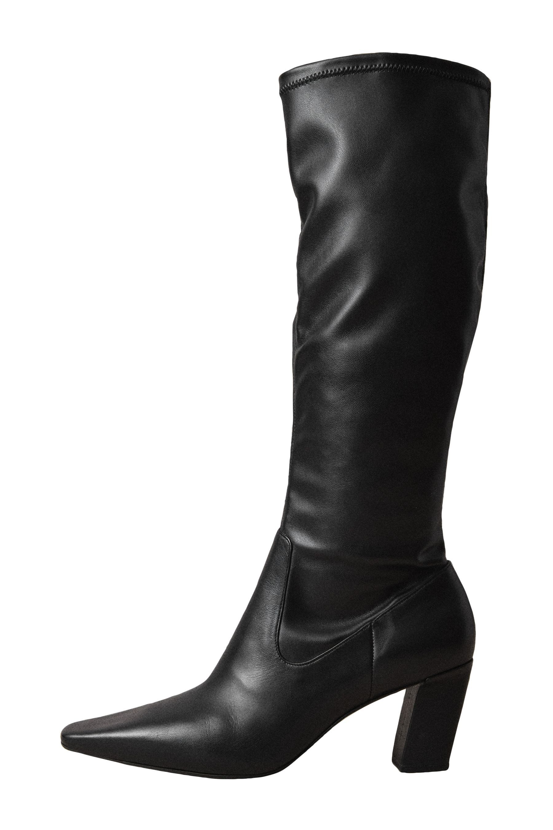 N. Premium Kniehohe Sockenstiefel Stiefel