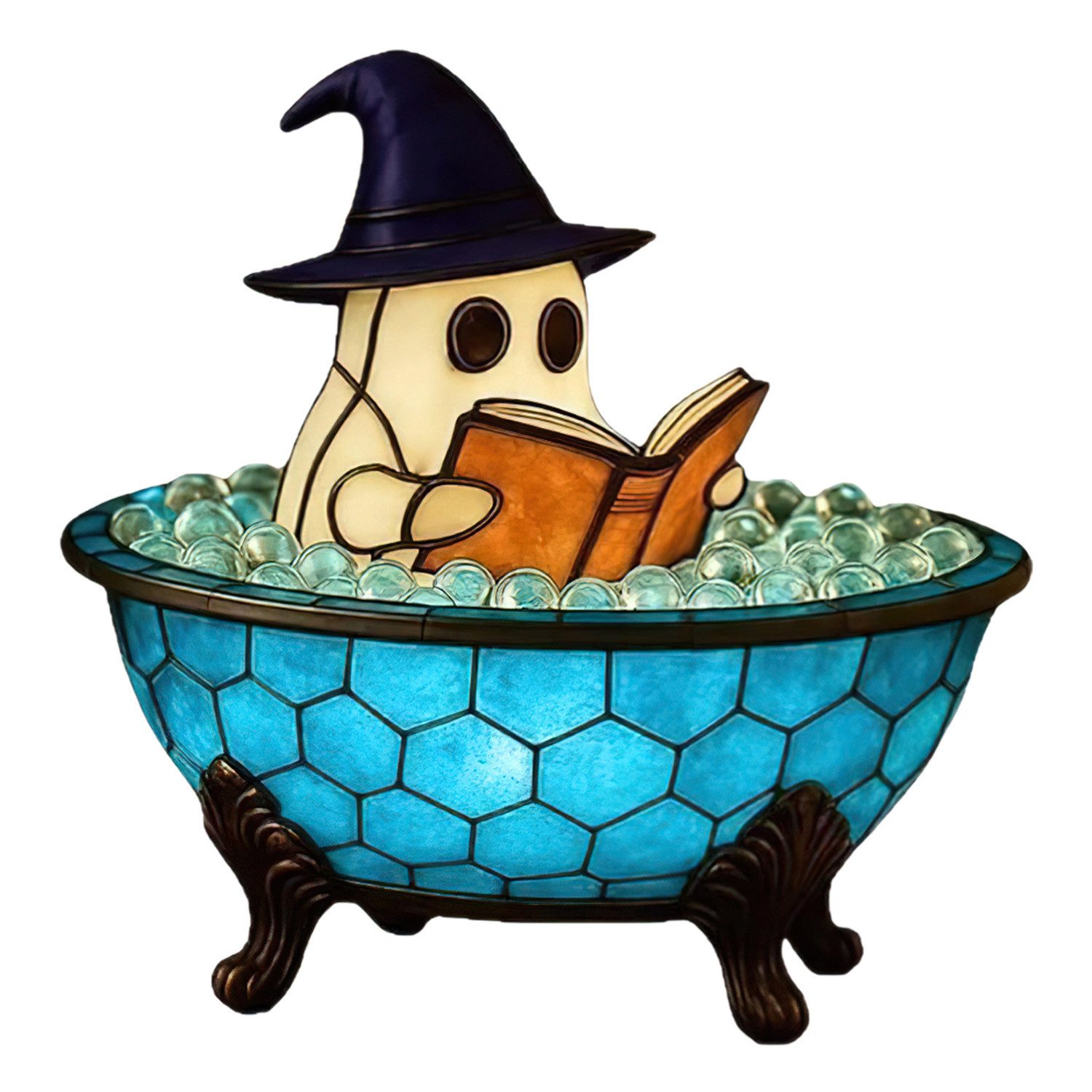 Refttenw LED Dekolicht Halloween Deko Badewannen Geister Nachtlicht, USB Na günstig online kaufen