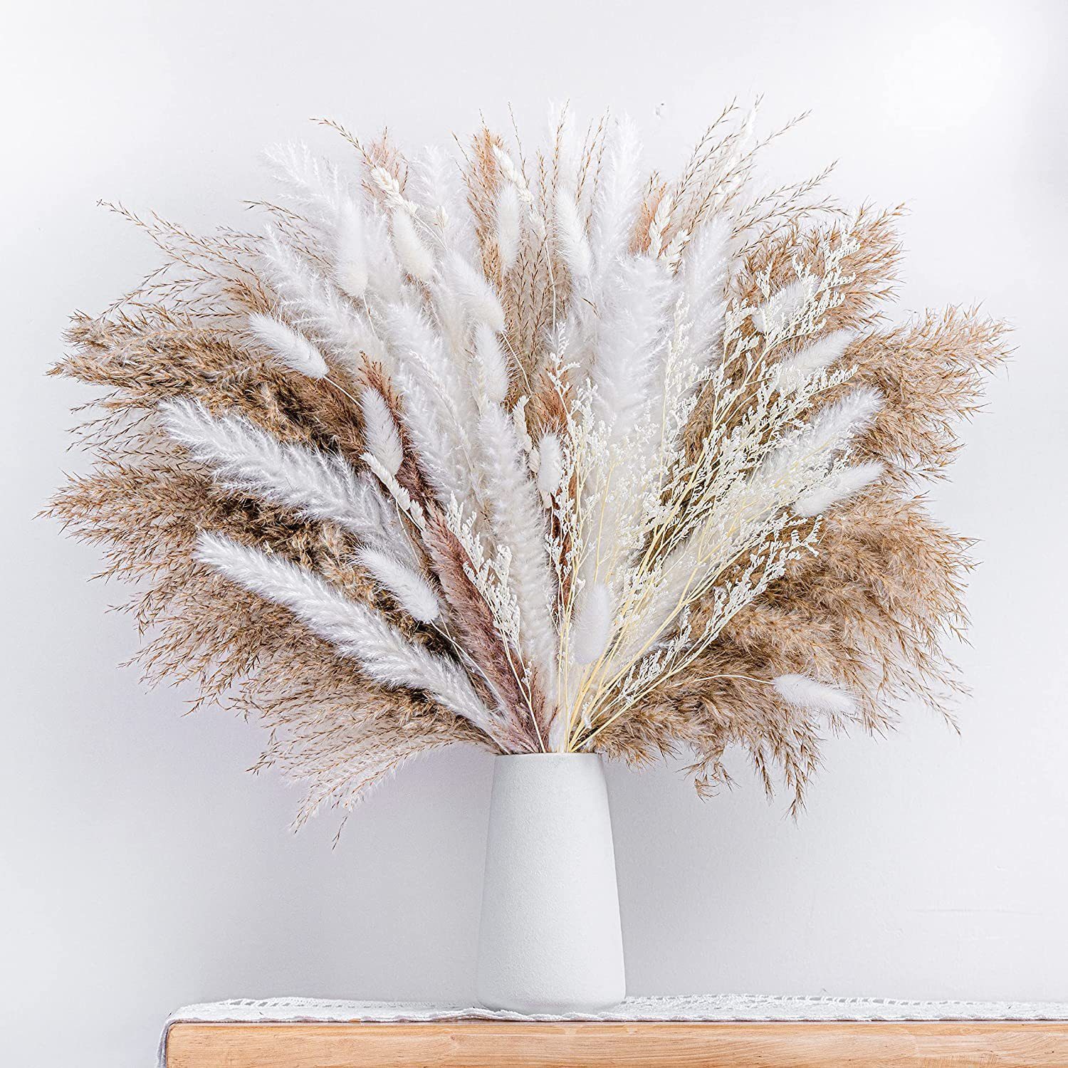 Trockenblume Pampasgras Getrocknet DIY 85pcs Natürliche günstig online kaufen