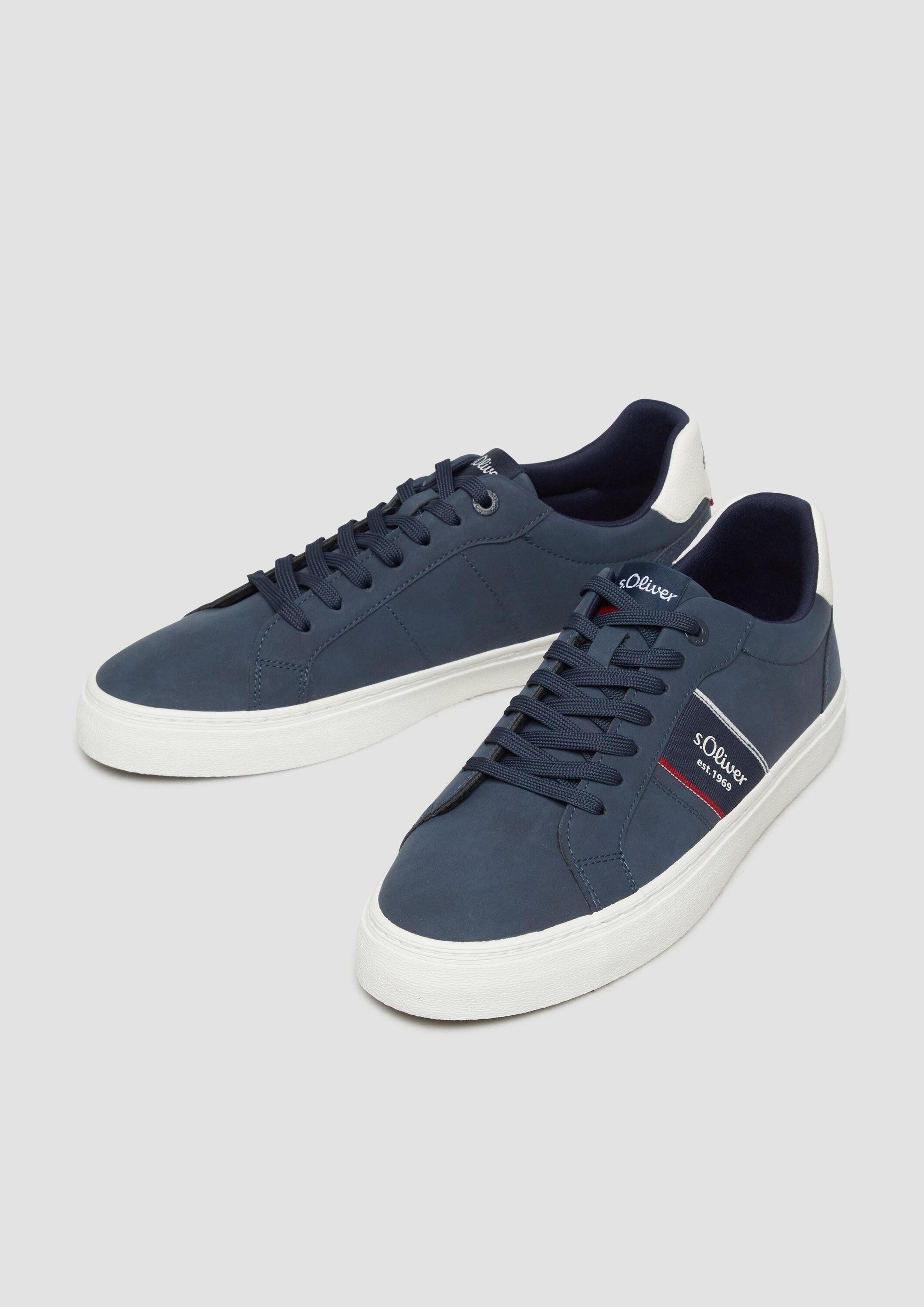 s.Oliver Sneakers Sneaker Sneaker in Leder-Optik