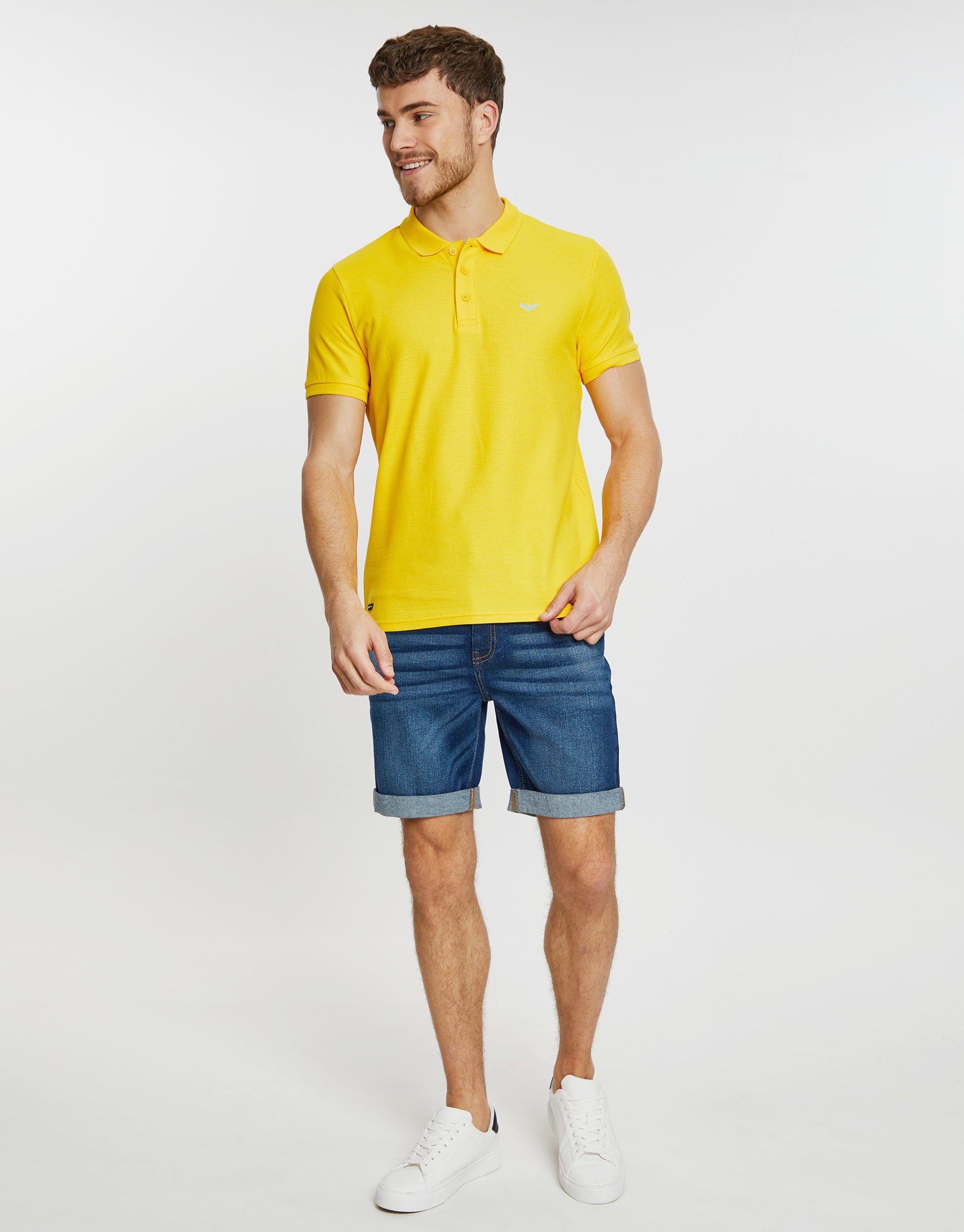 Threadbare Poloshirt THB Polo Regna Yellow