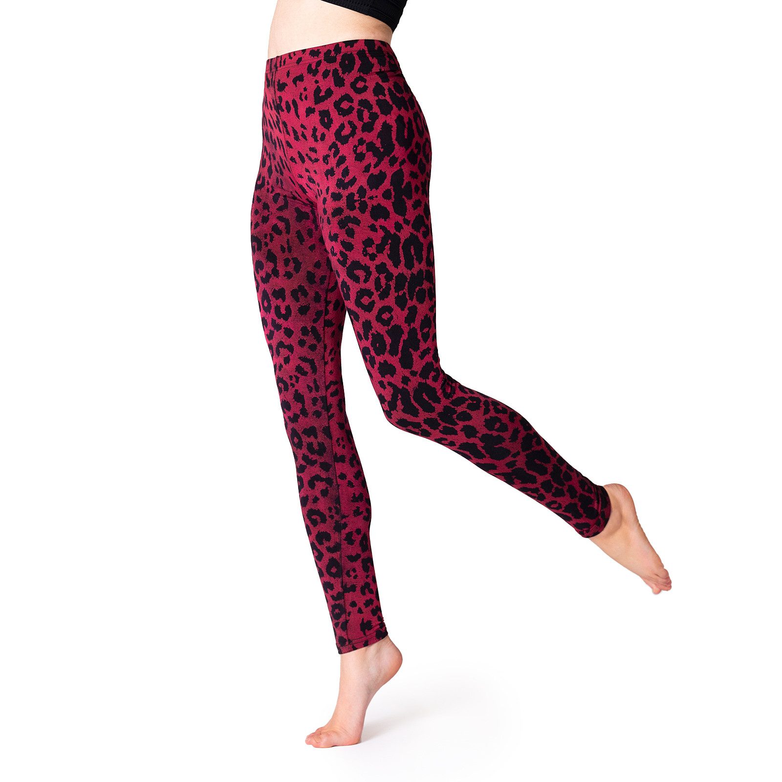 PANASIAM Leggings Unikat Batik Leggings Leopard günstig online kaufen