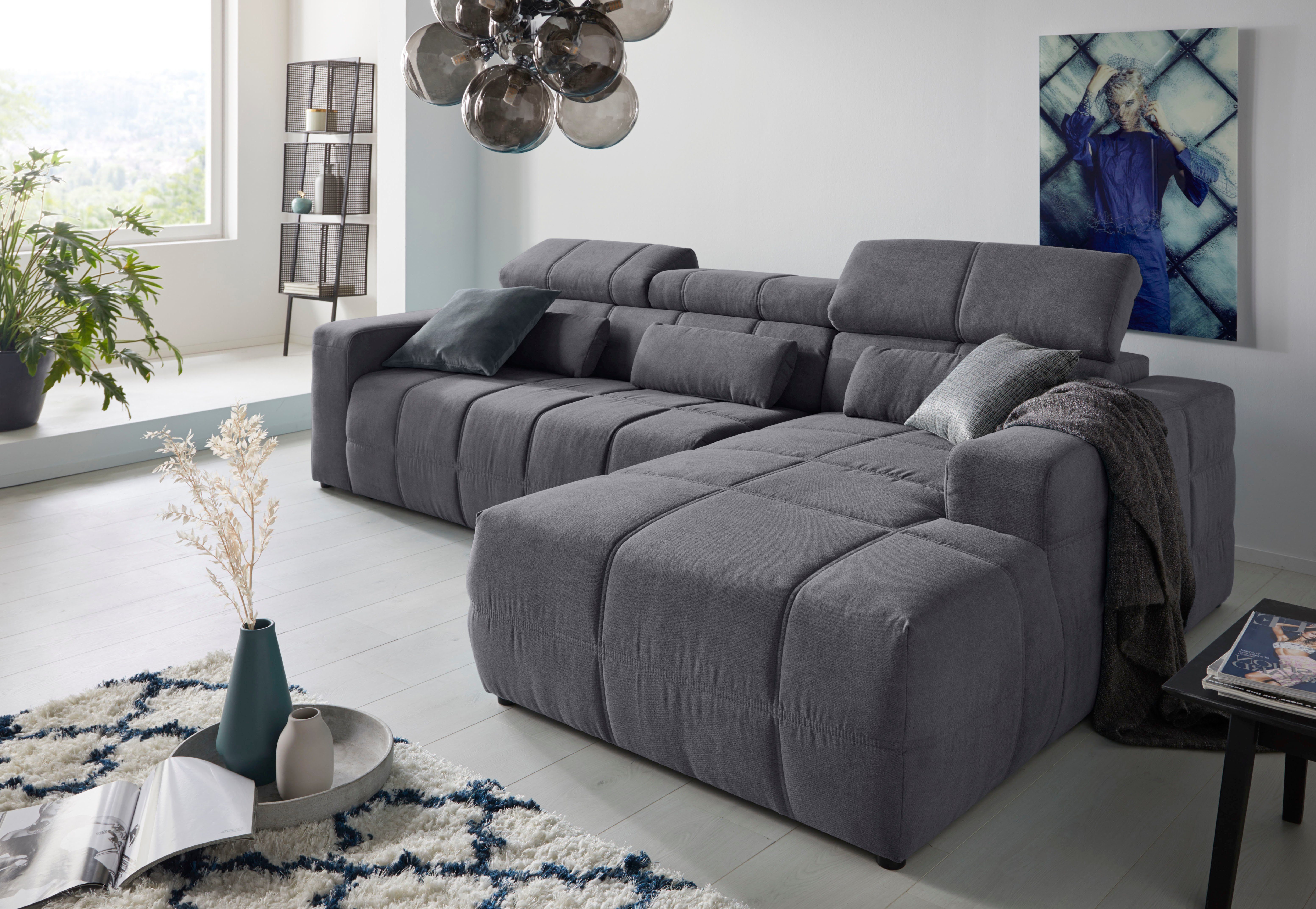 DOMO collection Ecksofa Brandon B/T/H: 289/177/80 günstig online kaufen