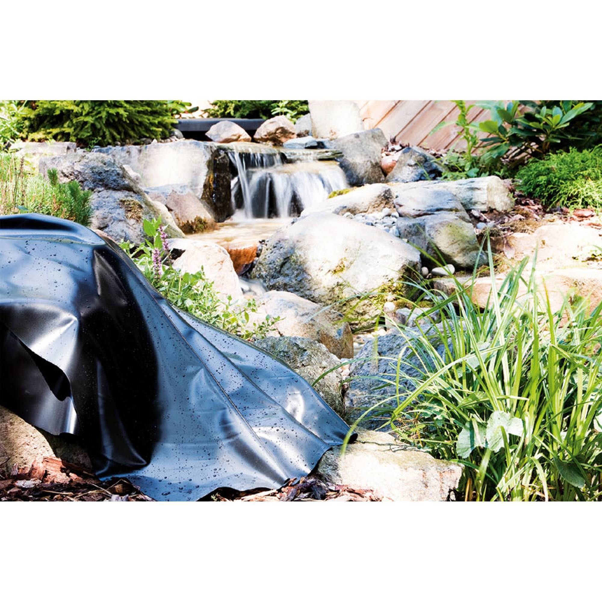 Heissner Teichfolie Heissner Teichfolie PVC schwarz, günstig online kaufen