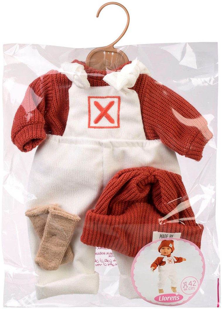 Llorens Puppenkleidung Kleiderset Latzhose, 42 cm günstig online kaufen