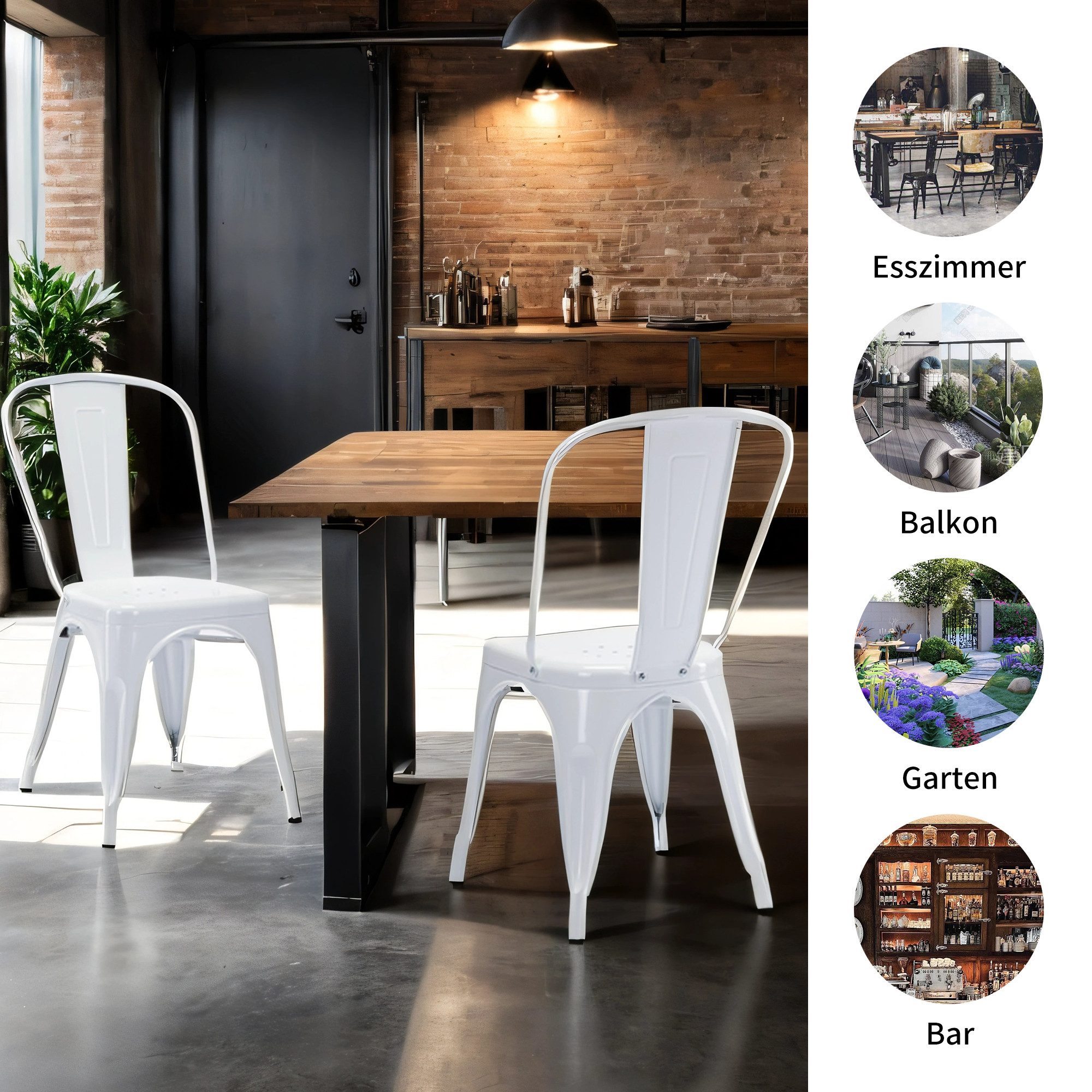 Duhome Esszimmerstuhl, Küchenstuhl