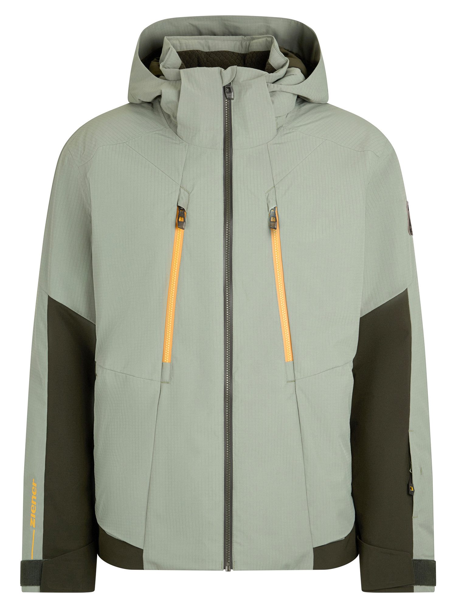 Ziener Skijacke TISCON-Z AQUASHIELD® HERREN wasserdicht, winddicht, atmungsaktiv, elastisch, Kapuze