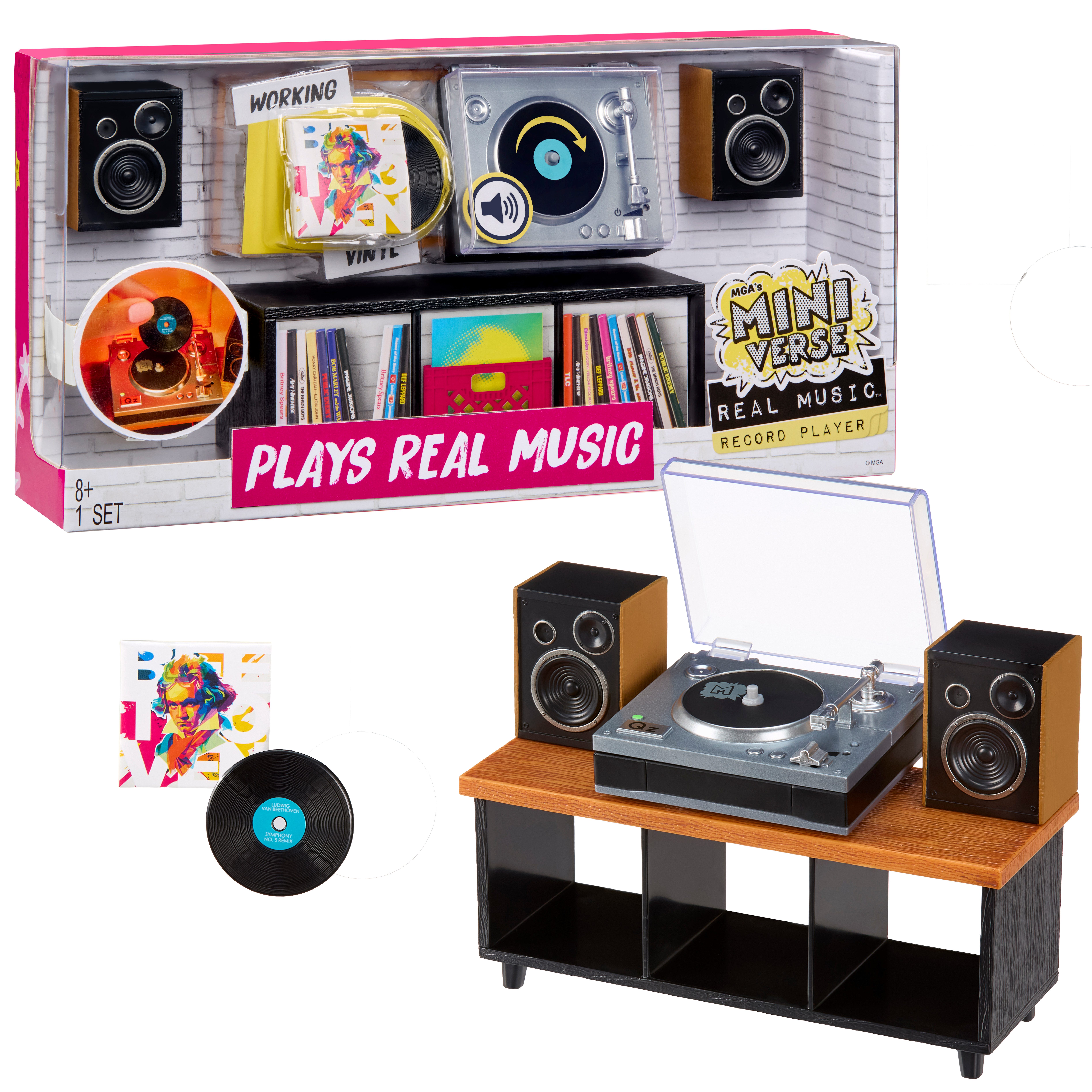 MGA ENTERTAINMENT Kreativset MGA's Miniverse - Real Music Record Players