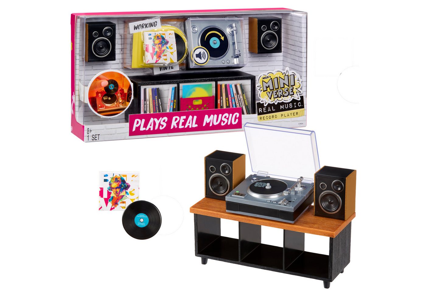 MGA ENTERTAINMENT Kreativset MGA's Miniverse - Real Music Record Players