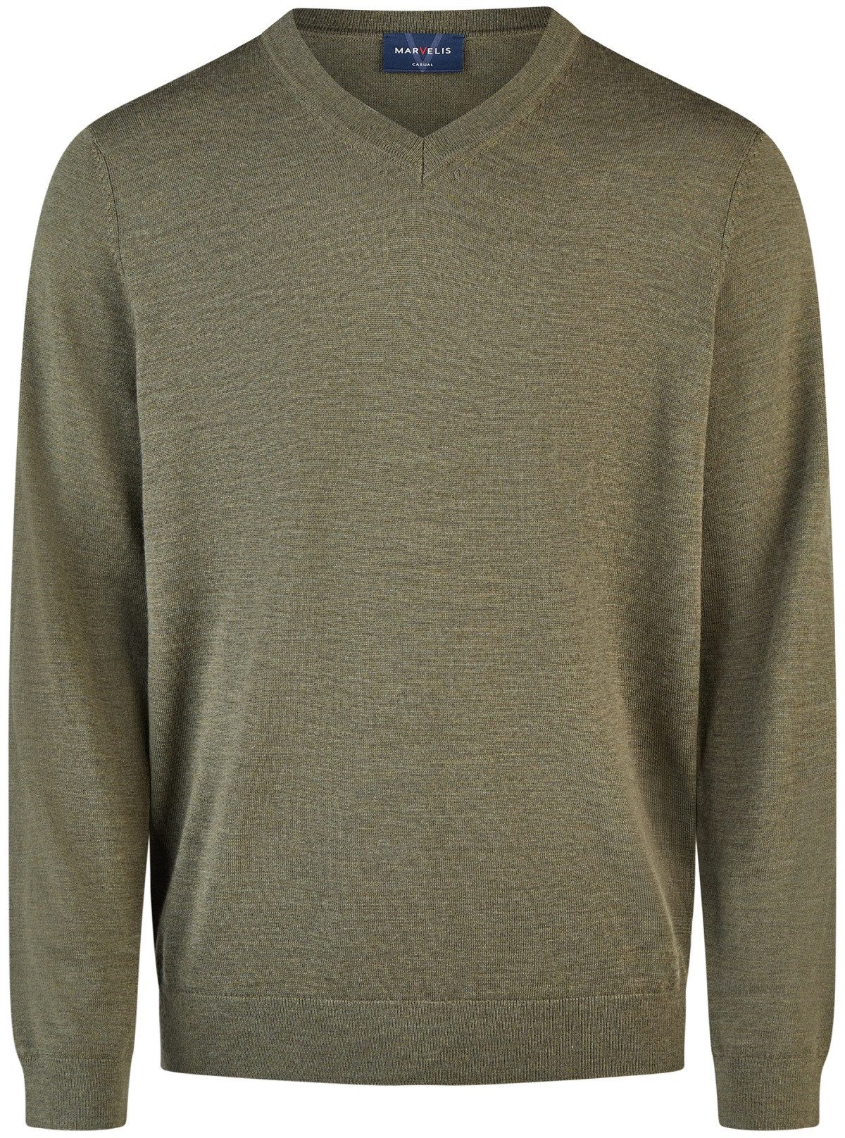 MARVELIS V-Ausschnitt-Pullover