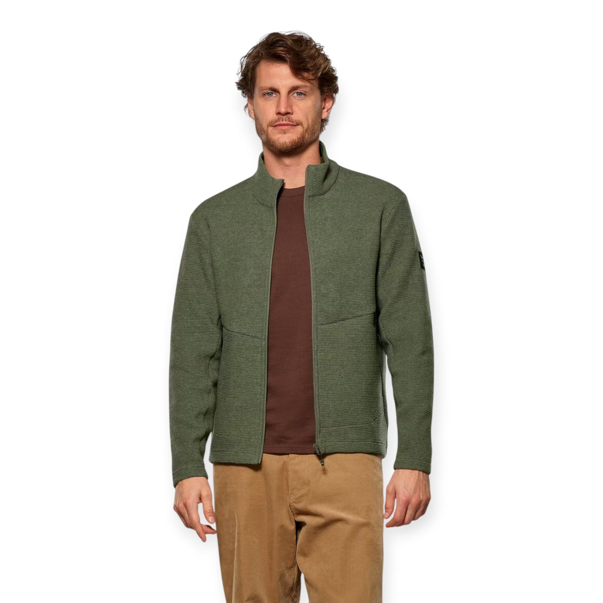Salewa Hybridjacke Wolljacke Fanes Sarner Light Hybrid (Wollmischung) dunkelgrün Herren