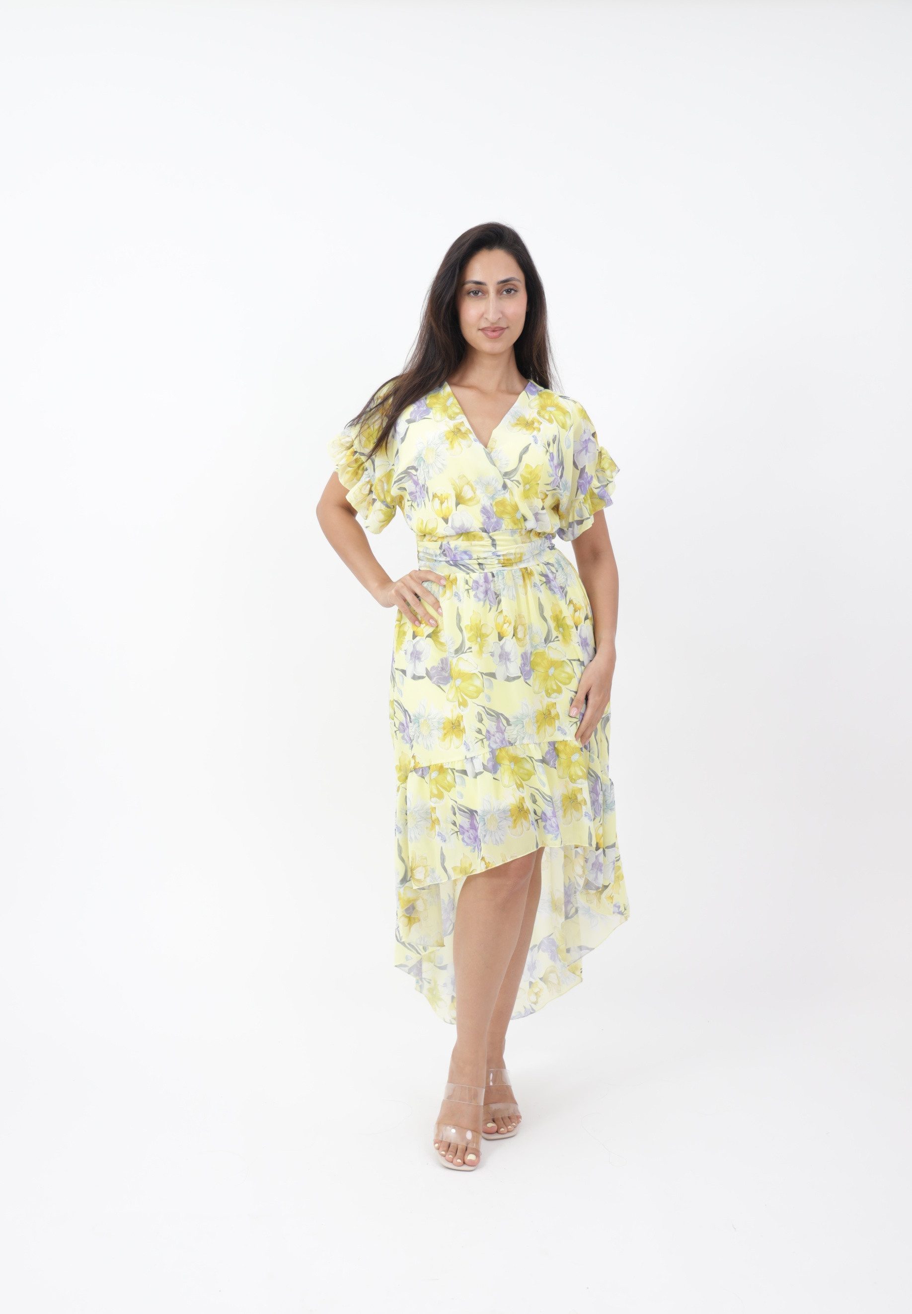 Elara Sommerkleid Kleid mit Muster
