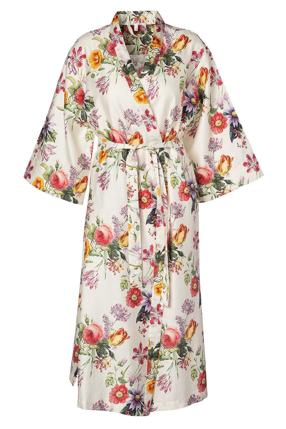 Essenza Kimono Ilona Florea Hausmantel Morgenmantel 120 cm Baumwolle Satin