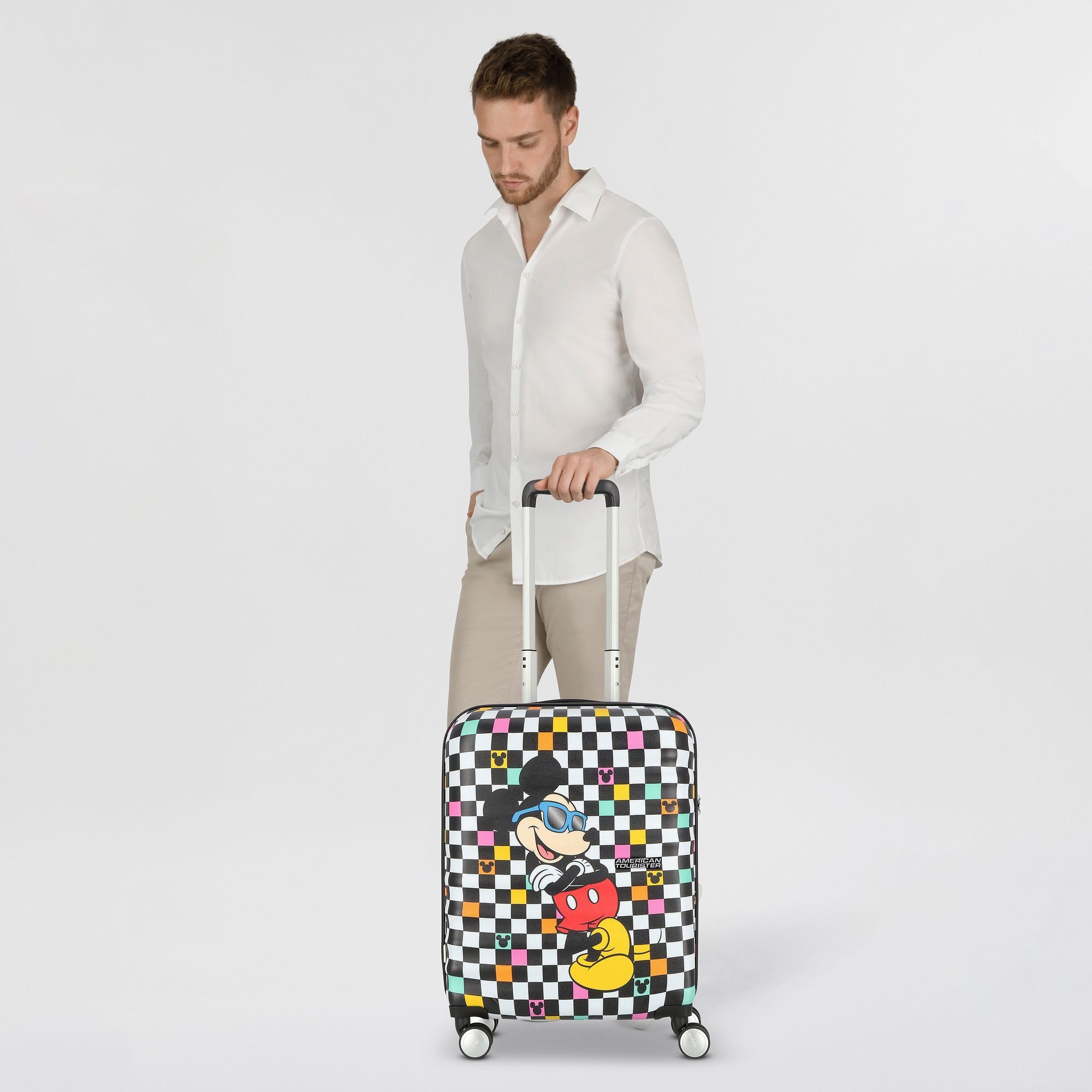 American Tourister® Handgepäck-Trolley Wavebreaker Disney, 4 Rollen, ABS