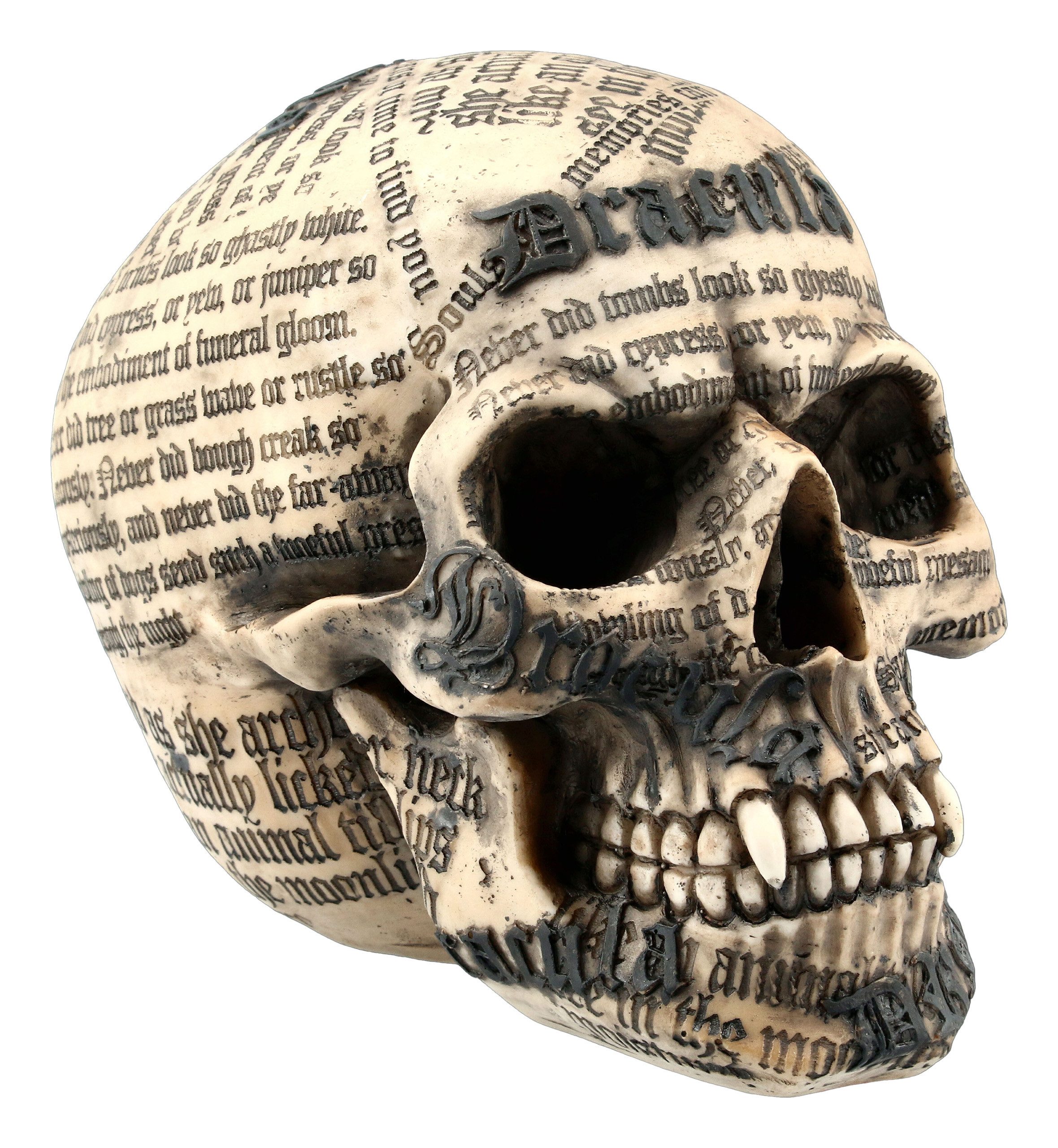 Figuren Shop GmbH Fantasy-Figur Totenkopf Vampir - Draculas Tale - Nemesis Now Gothic Deko