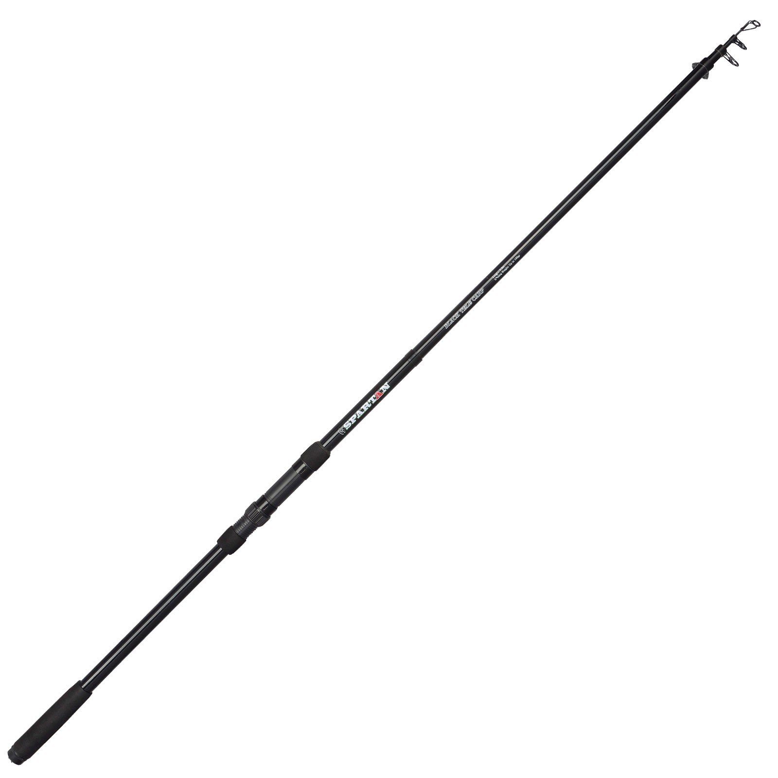SPRO Karpfenrute, (6-tlg), Spro Spartan Black Telecarp 3,50m bis 150g Teleskop Karpfenrute