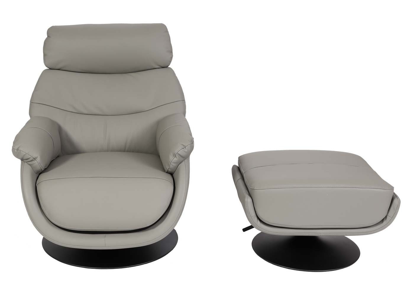 MCW Relaxsessel MCW-K99, | Feststellhebel, Mit grau grau Breite Armlehnen Mit Sitzfläche