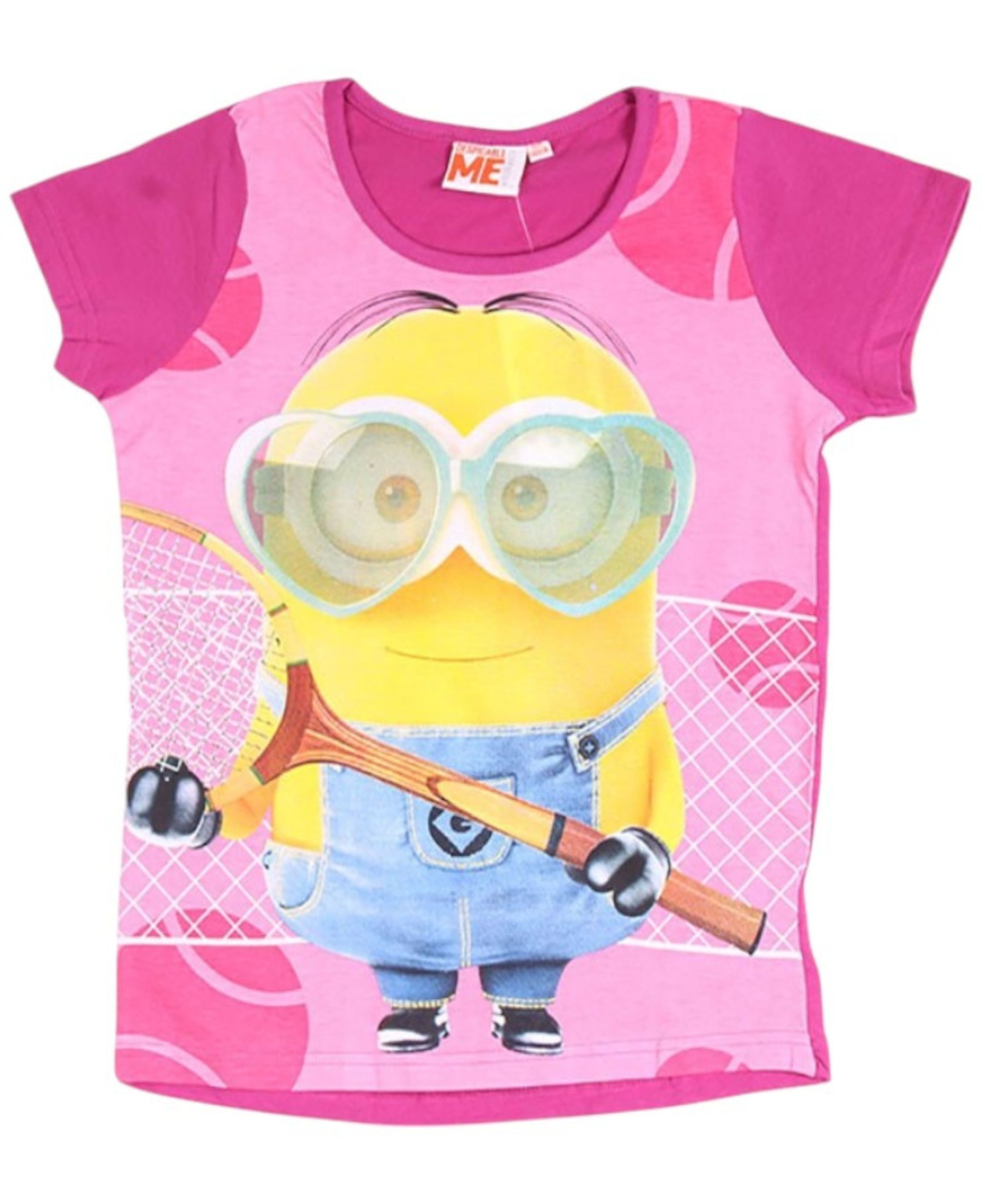 Minions T-Shirt Bob Kurzarmshirt aus Baumwolle Gr. 104- 140 cm
