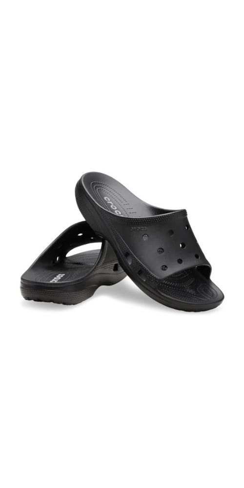 Sandale Saturday Slide schwarz Damen Badeschuh