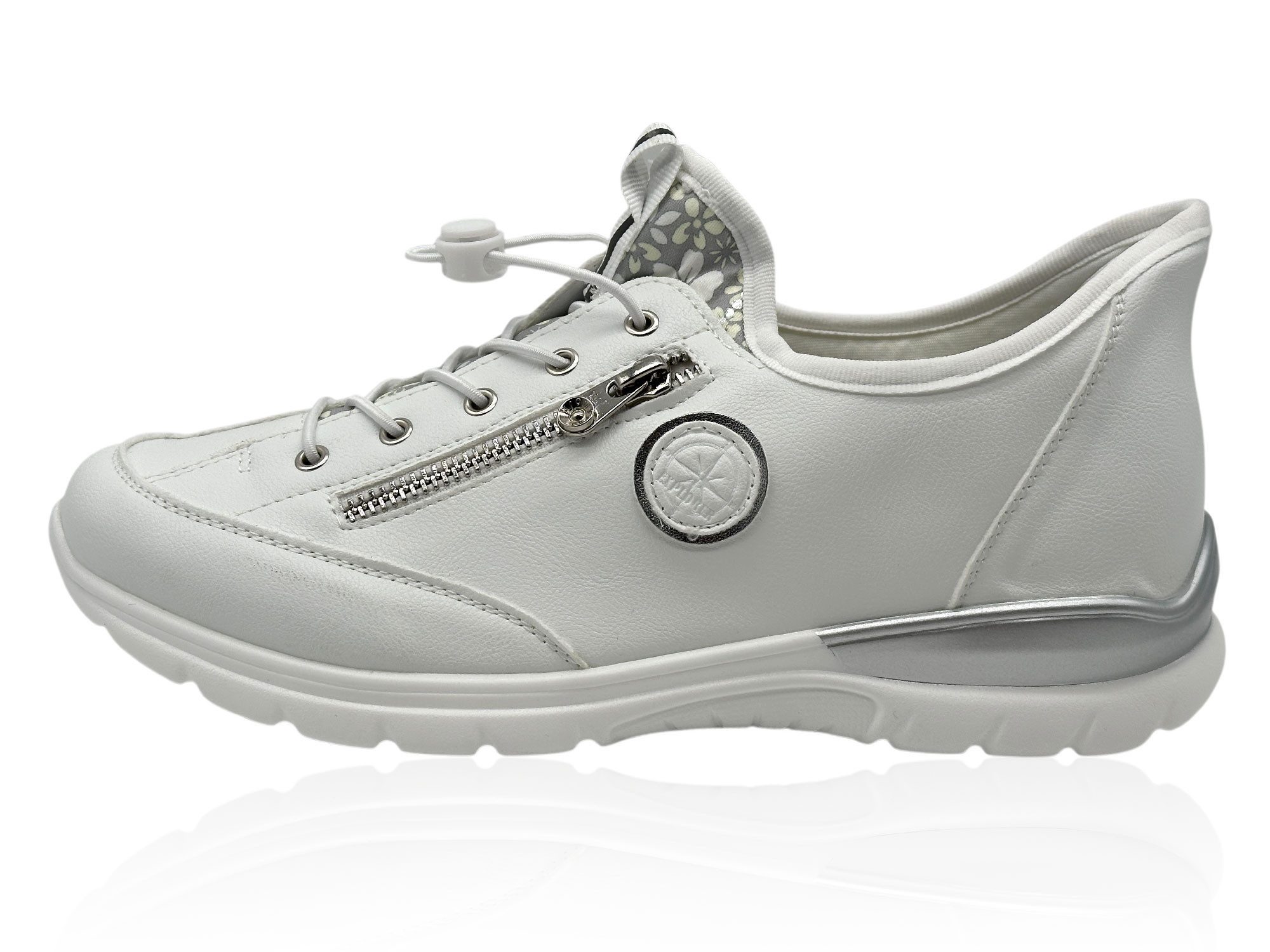 Nowaland Damen Komfort Halbschuhe Low-Top Sneaker besonders leicht mit flexibler Komfortsohle