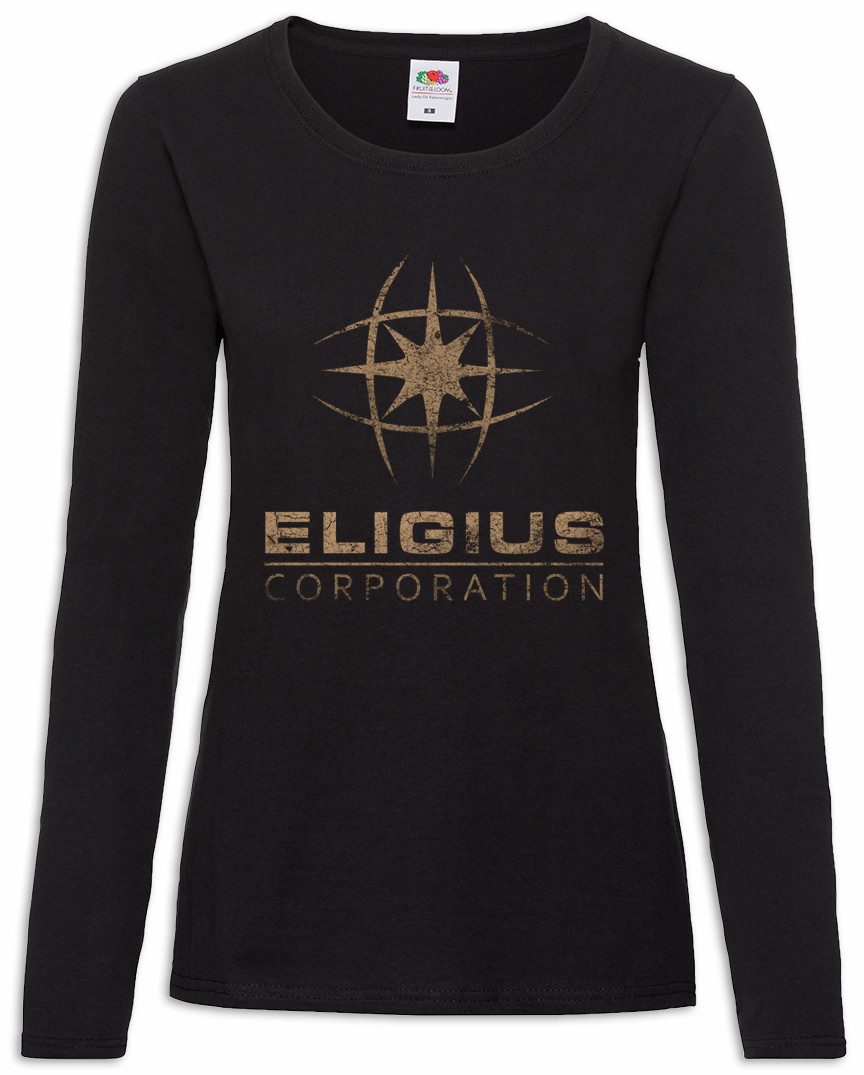 Urban Backwoods Langarmshirt Eligius Corporation Damen Langarmshirt The Commander Clan Clarke 100 (1-tlg) Hundred Griffin Skaikru Grounder