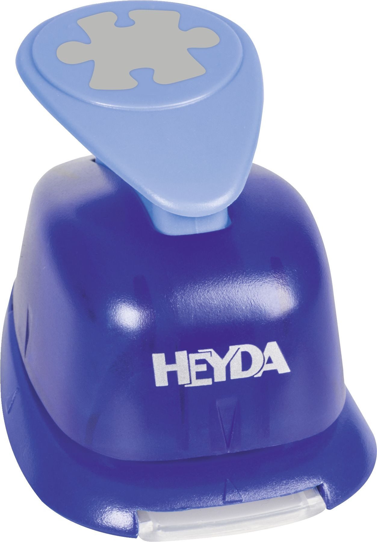 Heyda Motivstanzer Motivstanzer für Karton bis 220g/qm groß Puzzle 25mm