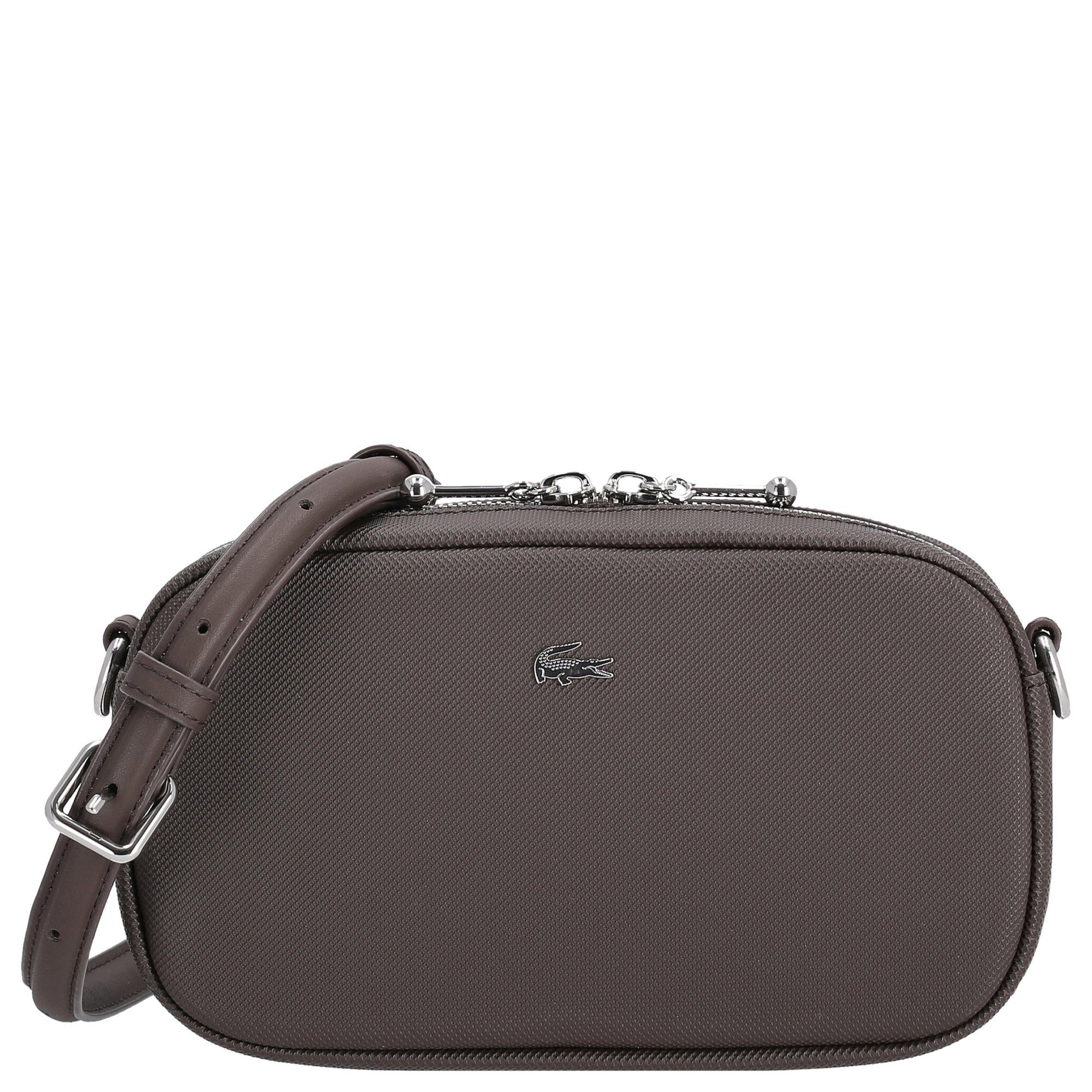 Lacoste Umhängetasche Daily City - Umhängetasche 20 cm (dark brown)