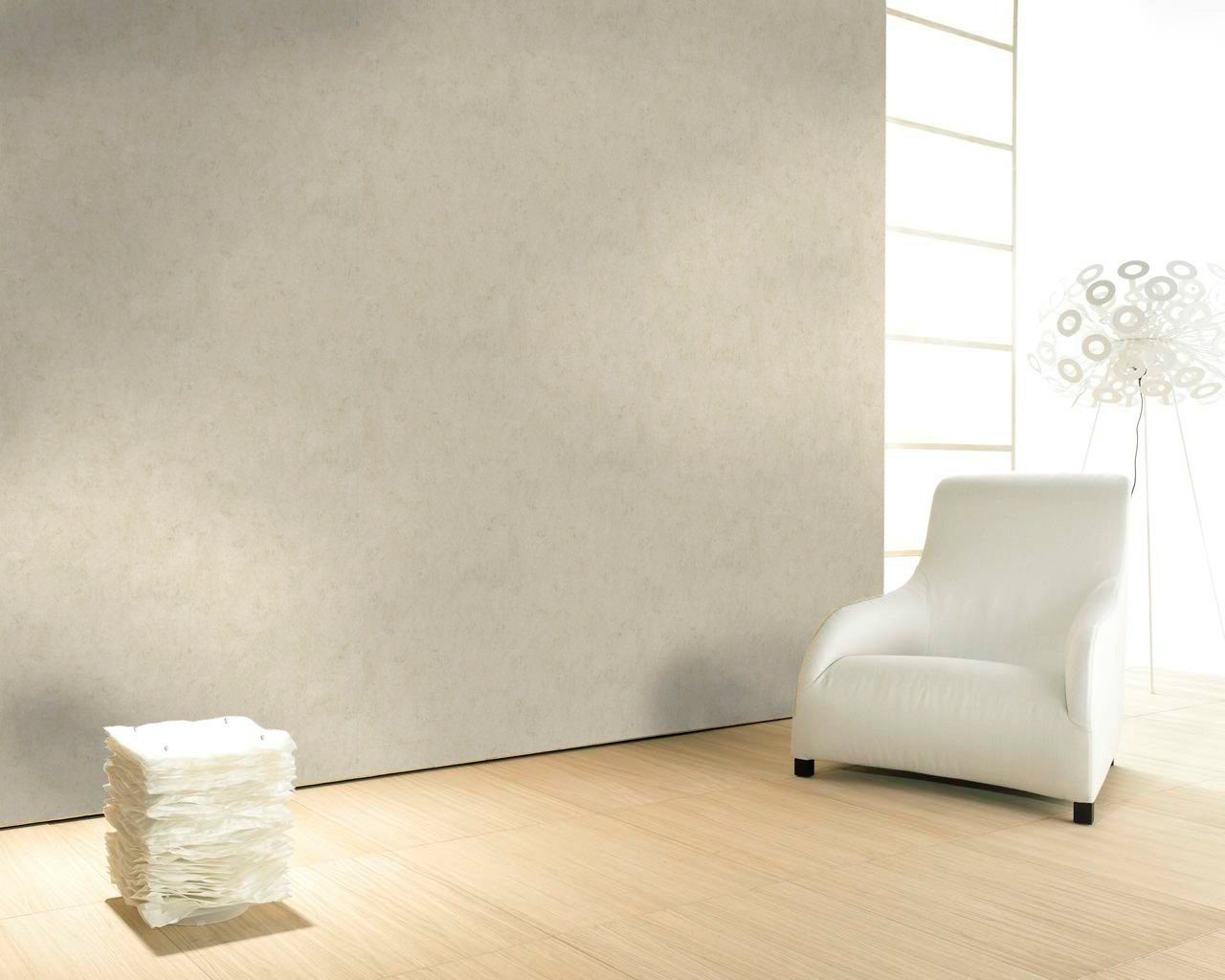 Marburg Vliestapete Beige, Strukturmuster, moderne Tapete für Wohnzimmer Schlafzimmer Küche