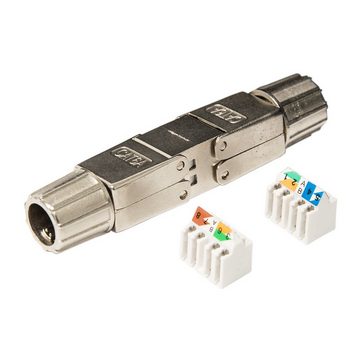 PremiumX Verlängerung LAN Kabel für CAT RJ45 Ethernet Netzwerkstecker Computer-Kabel
