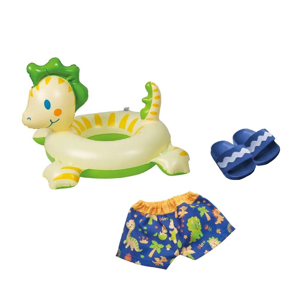 Heless Puppenkleidung Puppen-Dino-Schwimmset, Gr. 35-45 cm