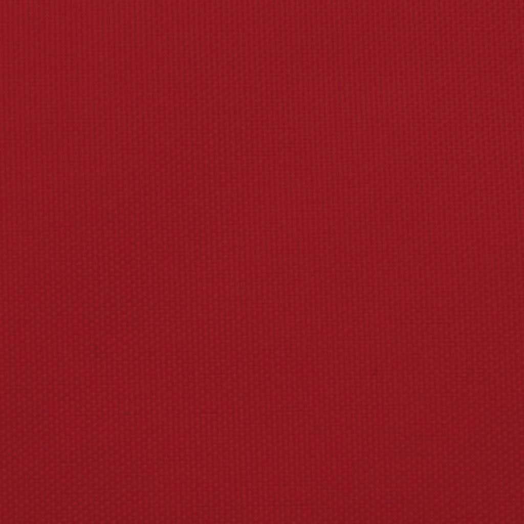 vidaXL Sonnensegel Sonnensegel Oxford-Gewebe Trapezförmig 2/4x3 m Rot, (1-tlg)