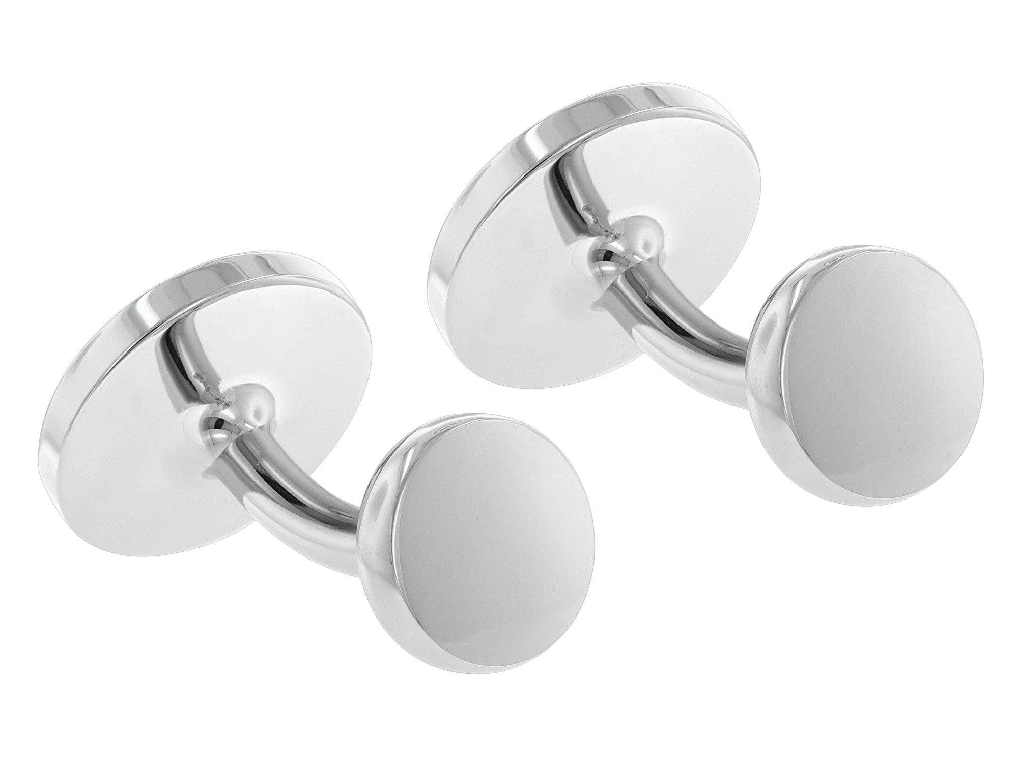 BOSS Manschettenknöpfe 50510408-260, Beige/Silber B-Logoinsert-Cuf