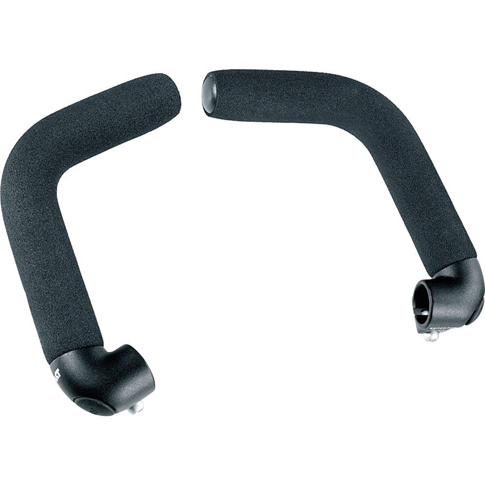 Fahrradlenker ERGOTEC Bar Ends Touring 1 Paar+verstärkten HD Foam Grip Überzügen 500