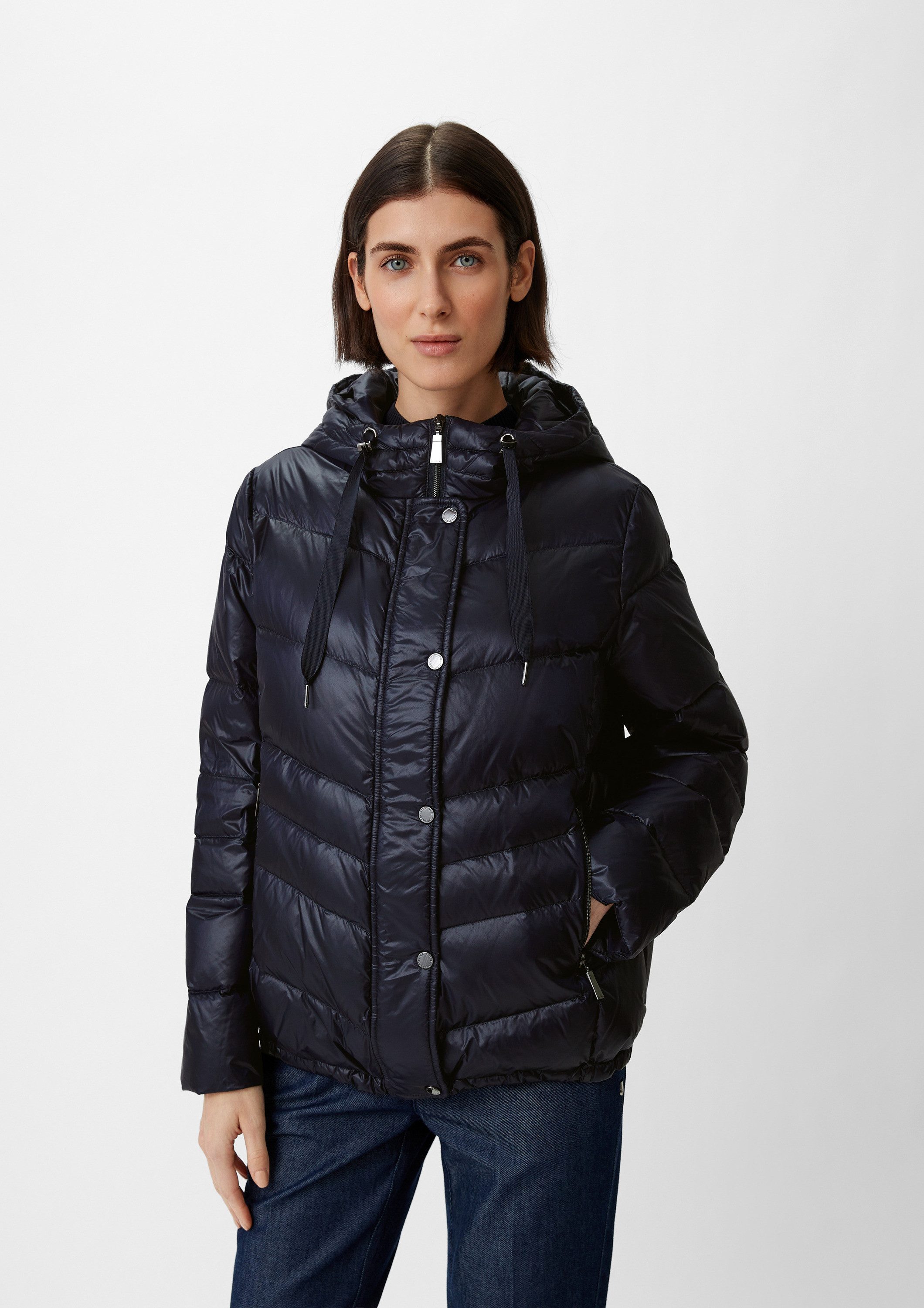 comma Winterjacke Outdoor-Jacke Steppjacke mit Daunen wattiert