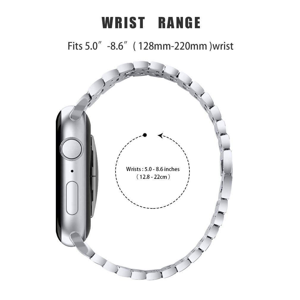 Smartwatch-Armband 40mm ELEKIN 41mm 42mm Apple für Armband+Schutzhülle 44mm iWatch Farbe 45mm Watch 1
