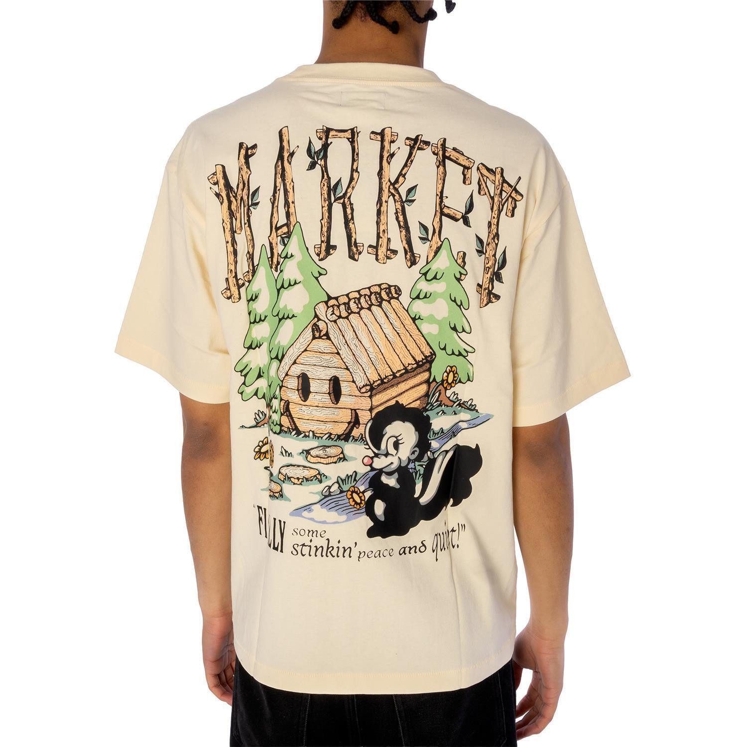 Market T-Shirt T-Shirt Market Smiley Quiet cabin