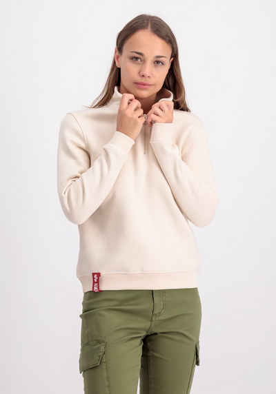 Alpha Industries Sweater ALPHA INDUSTRIES Women - Sweatshirts Half Zip Sweater SL Wmn