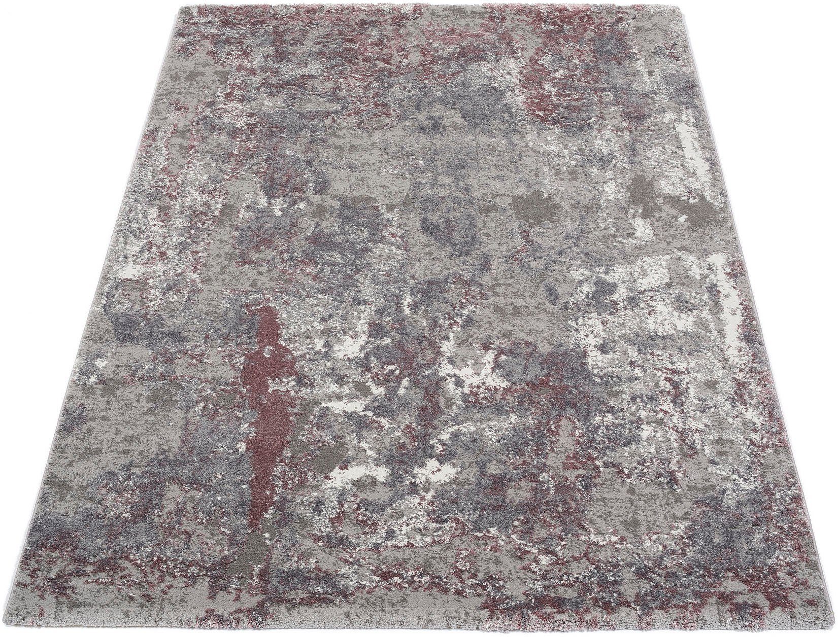 meinTeppich Hochflorteppich  Juwel Liray ¦ beige ¦ Synthetische Fasern ¦ Ma günstig online kaufen