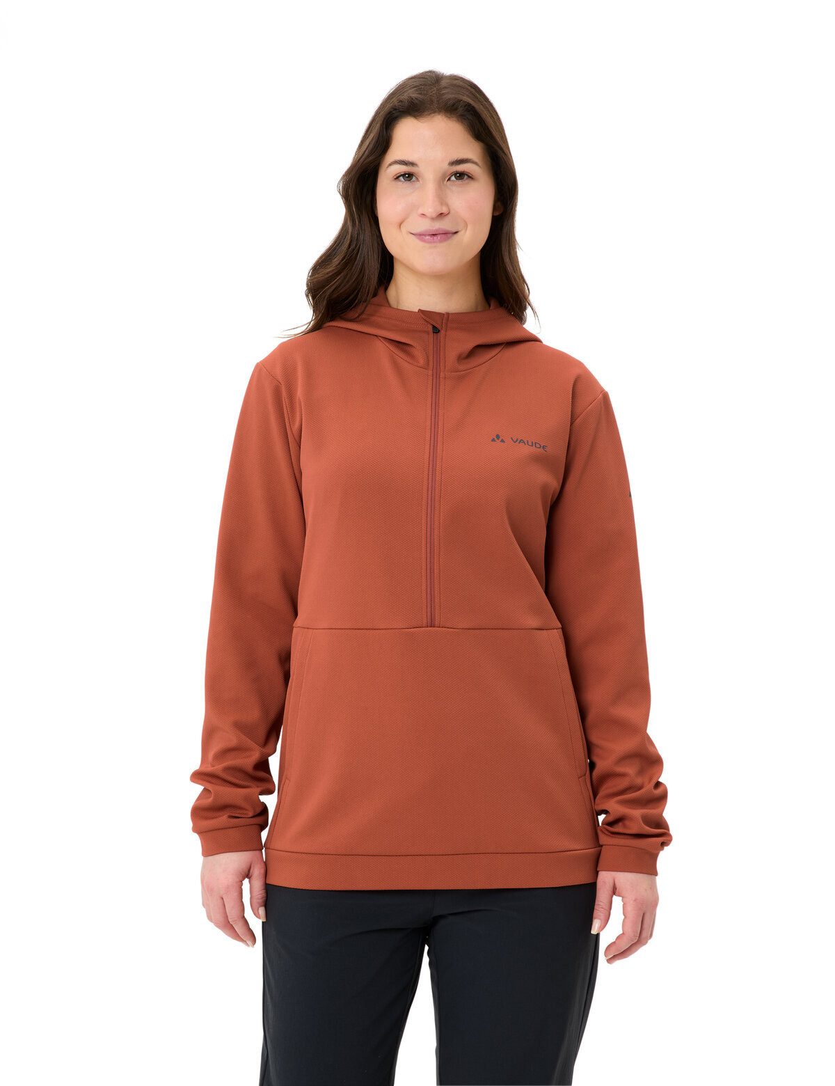 VAUDE Rundhalspullover Women's Cyclist All Year Sweater (1-tlg) Kapuzen Sweater für Fahrradtouren