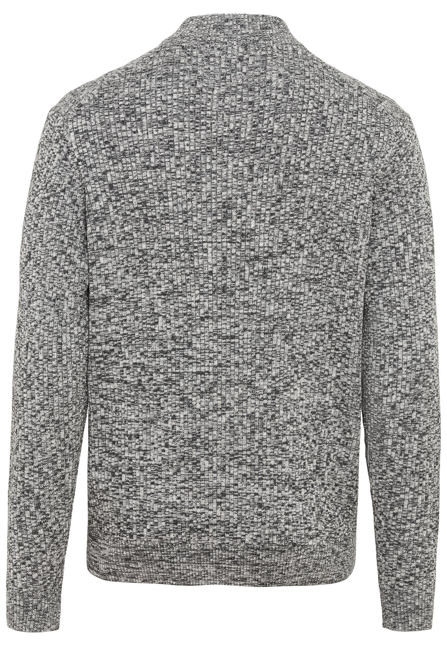 Baumwollmix Cardigan soften active camel Markenlabel Grau einem aus