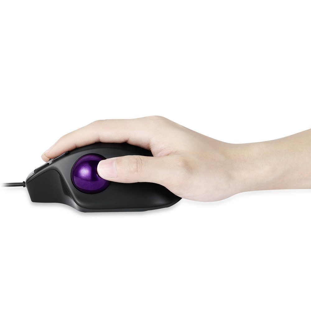 Perixx Perixx PERIMICE-520 Ergonomische Maus Kabelgebunden Schwarz 8 Tast Mäuse