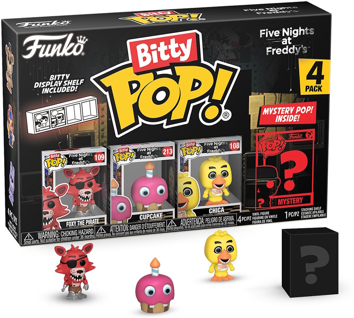 Funko Spielfigur Five Night at Freddy's Foxy the Pirate Bitty Pop! – Bild 3 von 4