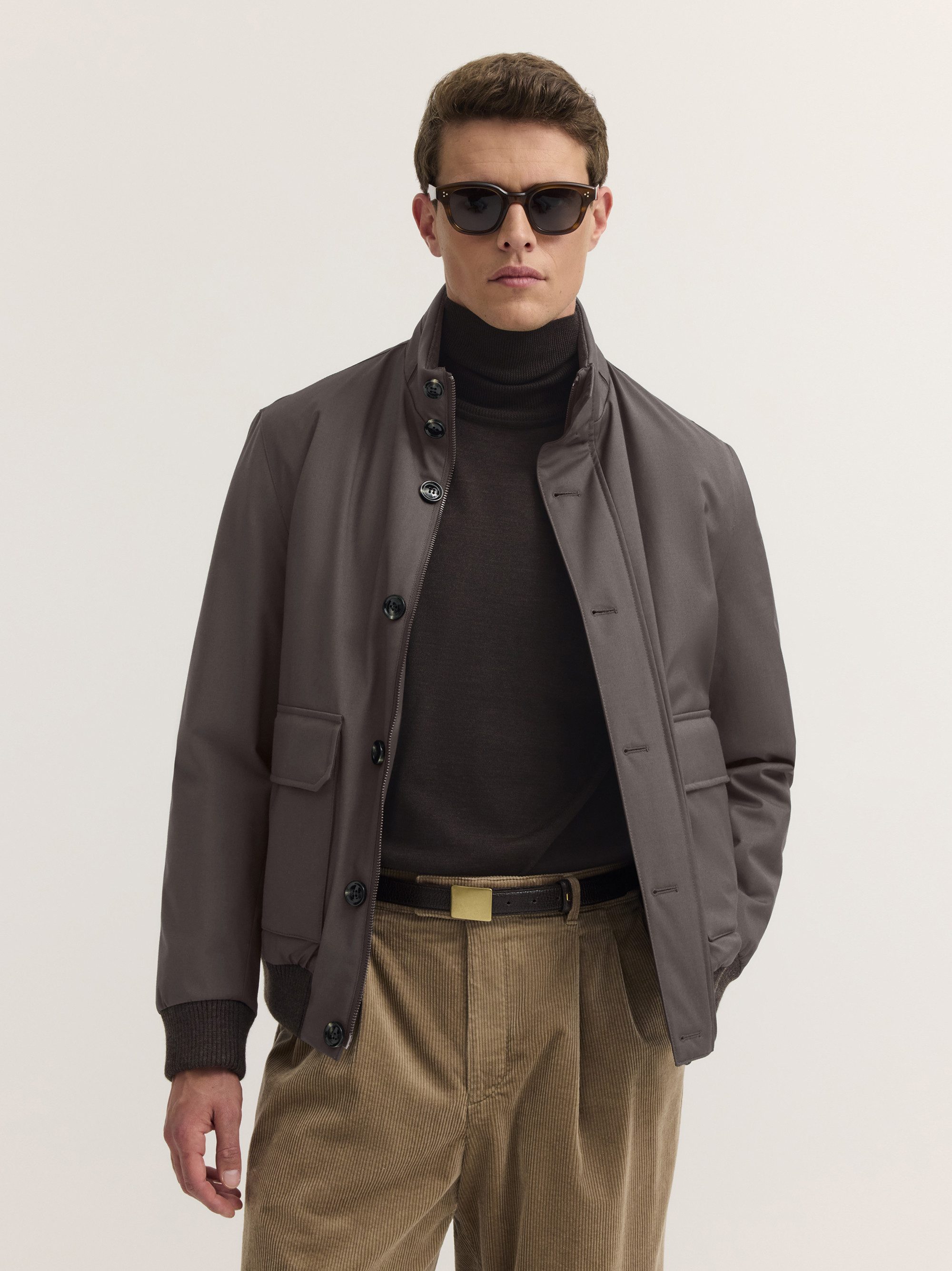 bugatti Blouson Regular Fit Regular Fit Stretch Membran Stehkragen