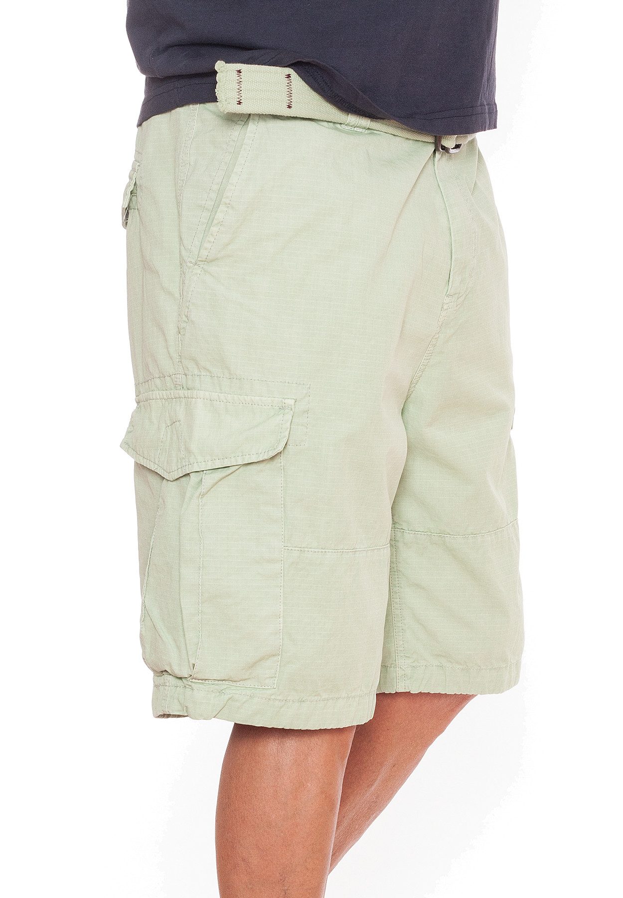 Jet Lag Cargoshorts mit sechs verschließbaren Taschen mit Gürtel günstig online kaufen