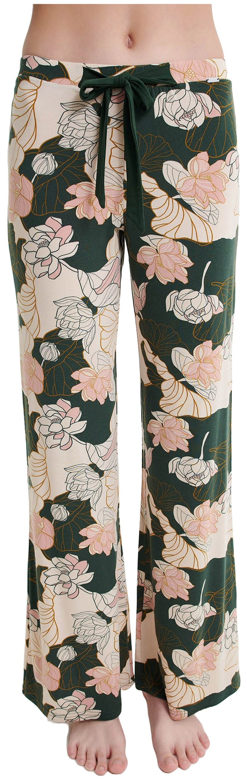 Vamp Pyjamahose VAMP lingerie (Set, 1-tlg., 1-teilig) Damen Schlafanzughose lang Relaxhose Homewearhose Modal