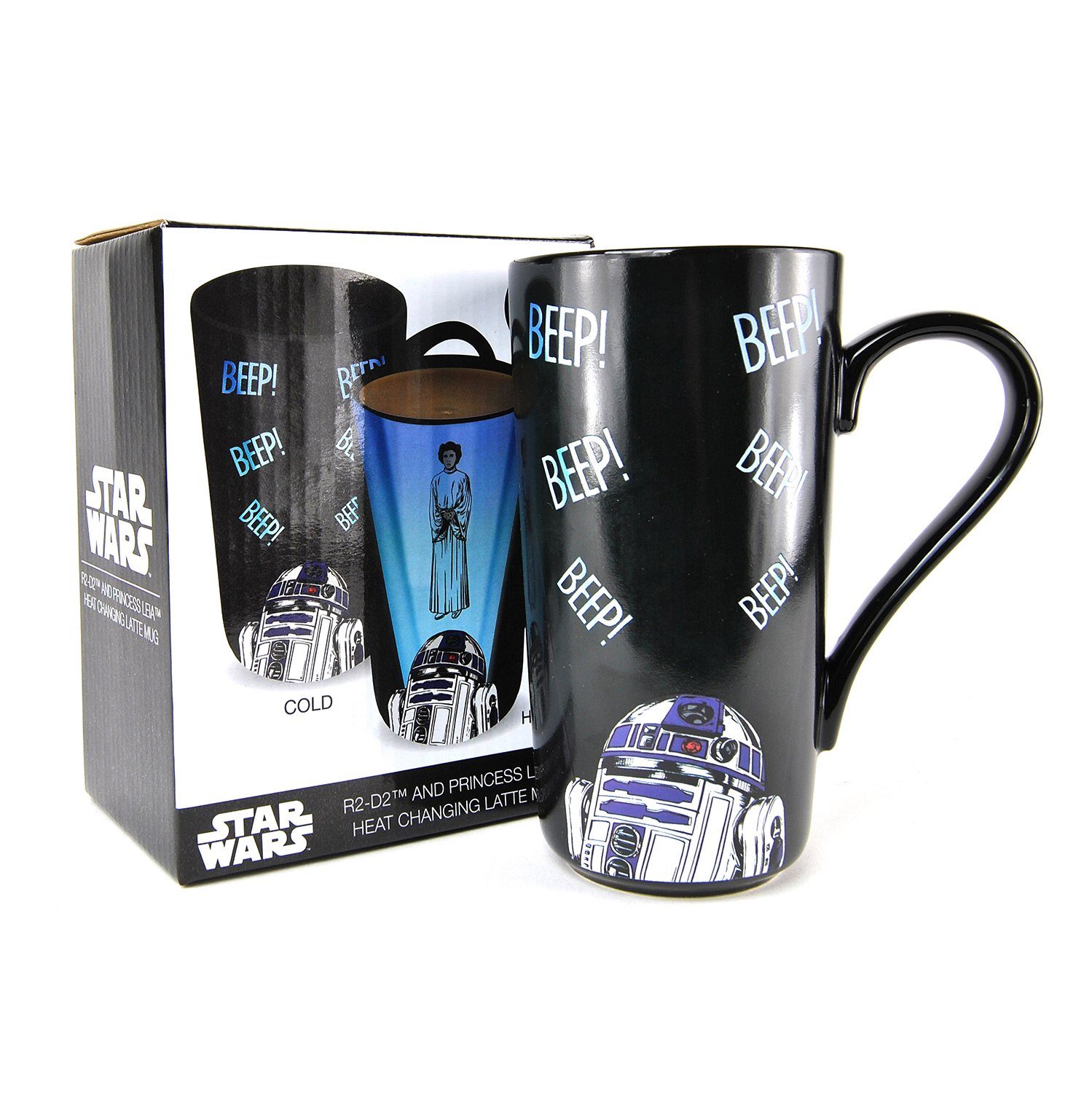 Becher Wars HMB Star Latte Tasse Leia/R2-D2 Thermo Macchiato