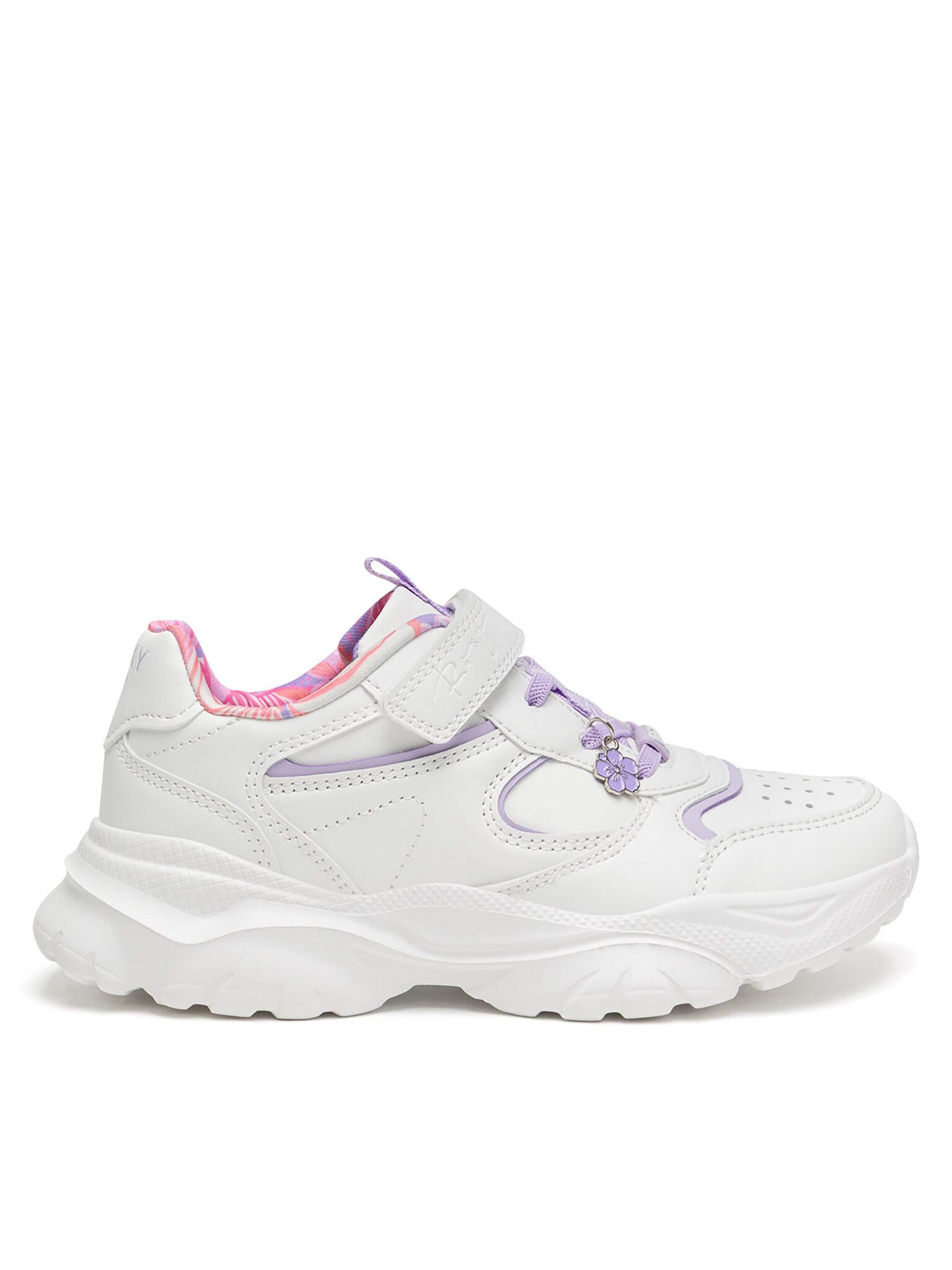 Roxy Roxy Girl Sneakers Weiß ROXY-CEOWB-3371403A Weiß Lila Sneaker