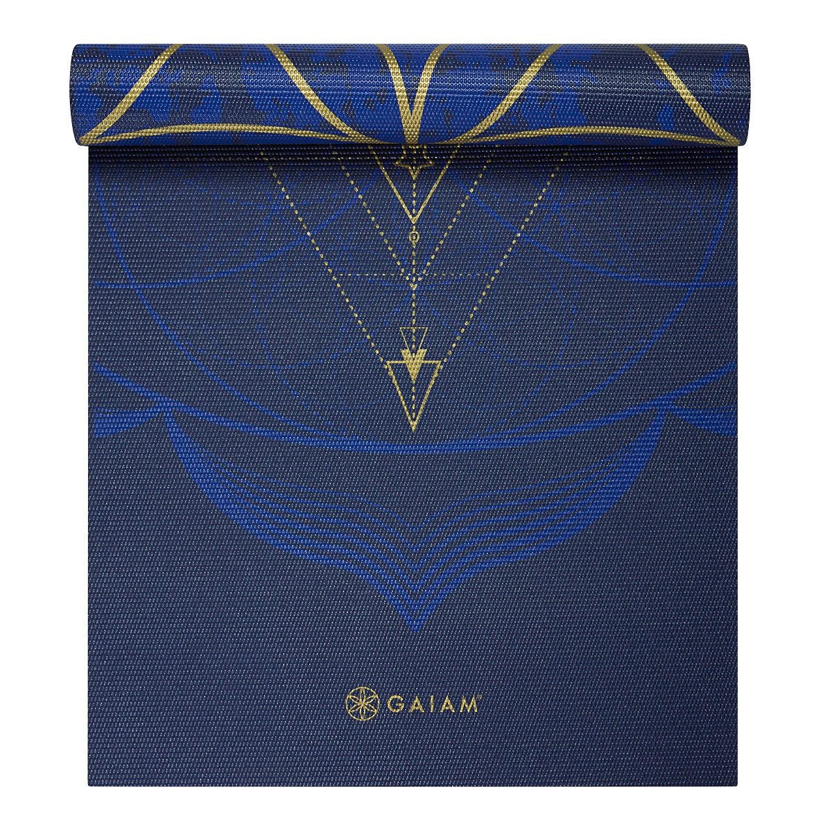 GAIAM Yogamatte Gaiam Reversible Yogamat - 6 mm - Metallic Sun & Moon