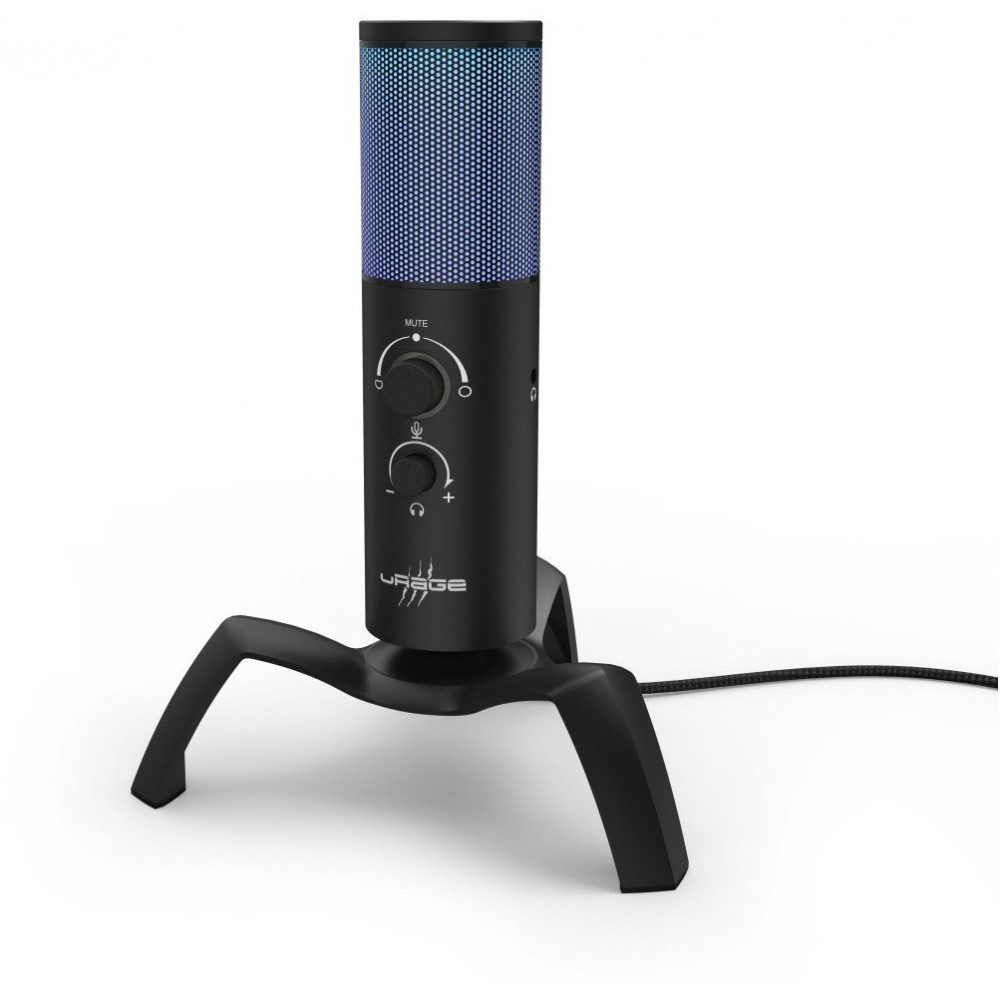Streaming-Mikrofon uRage Stream 750 HD Gaming Mikrofon schwarz.