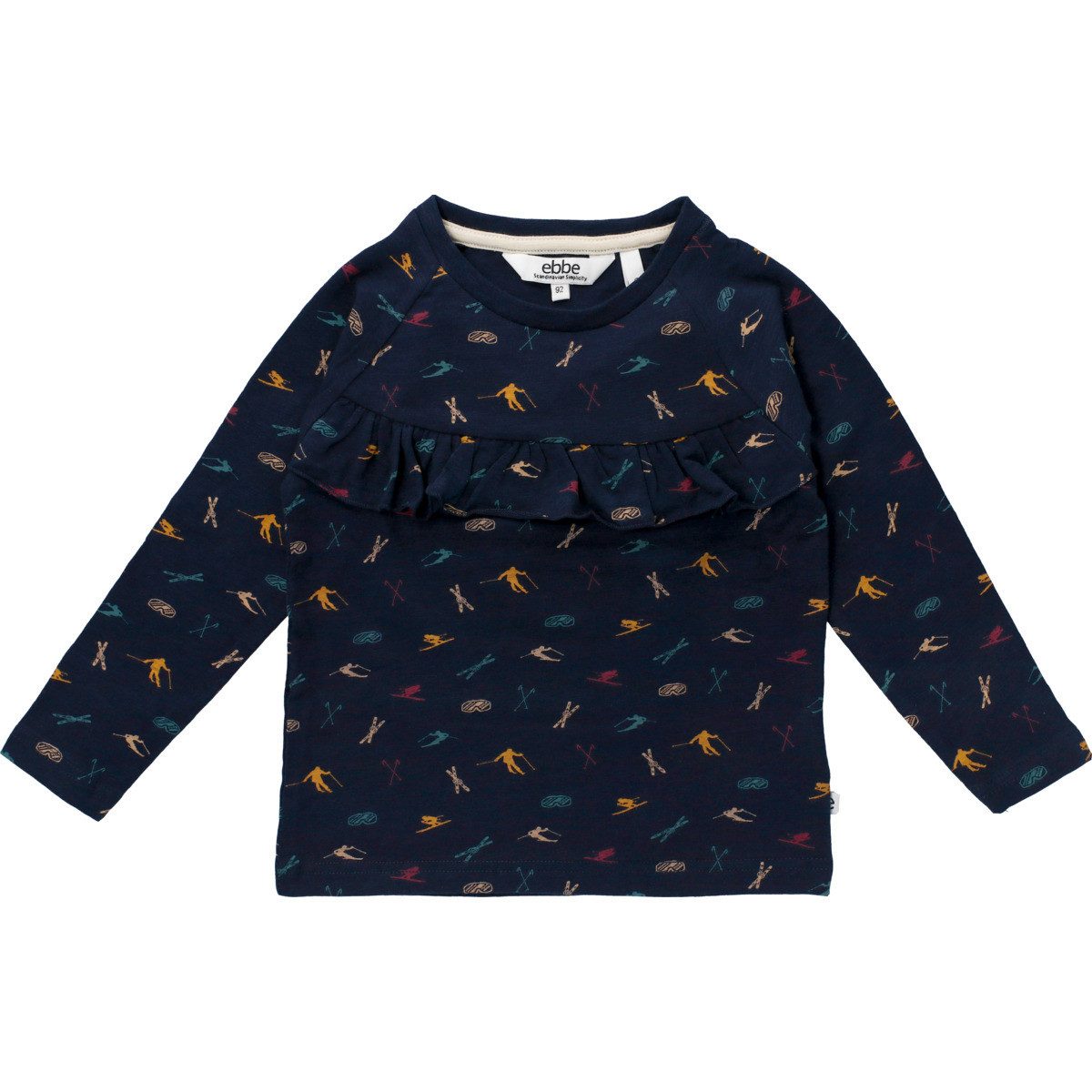Langarmshirt Skier Mädchen